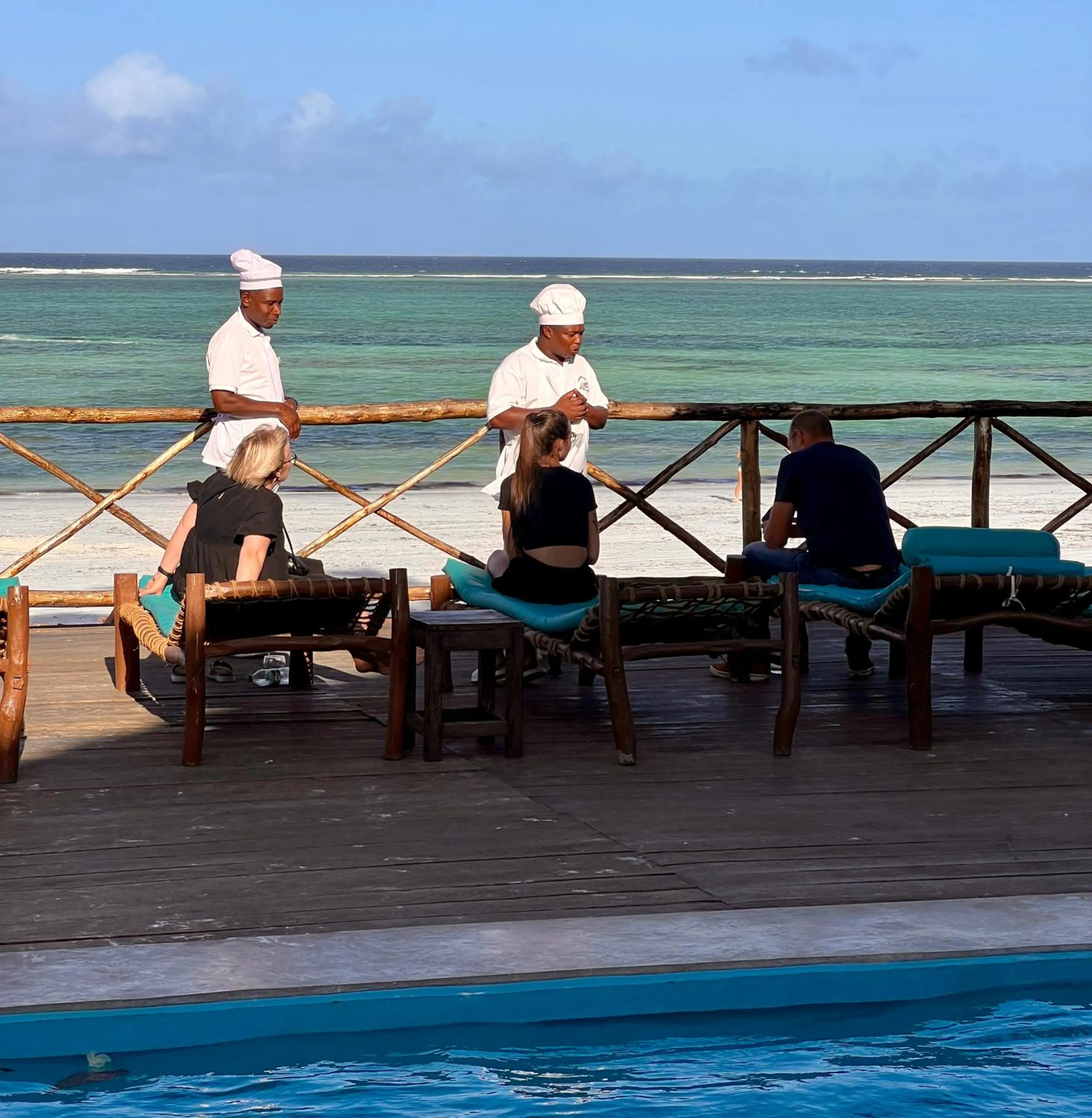 Sea view in Zanzibar Bahari Villas