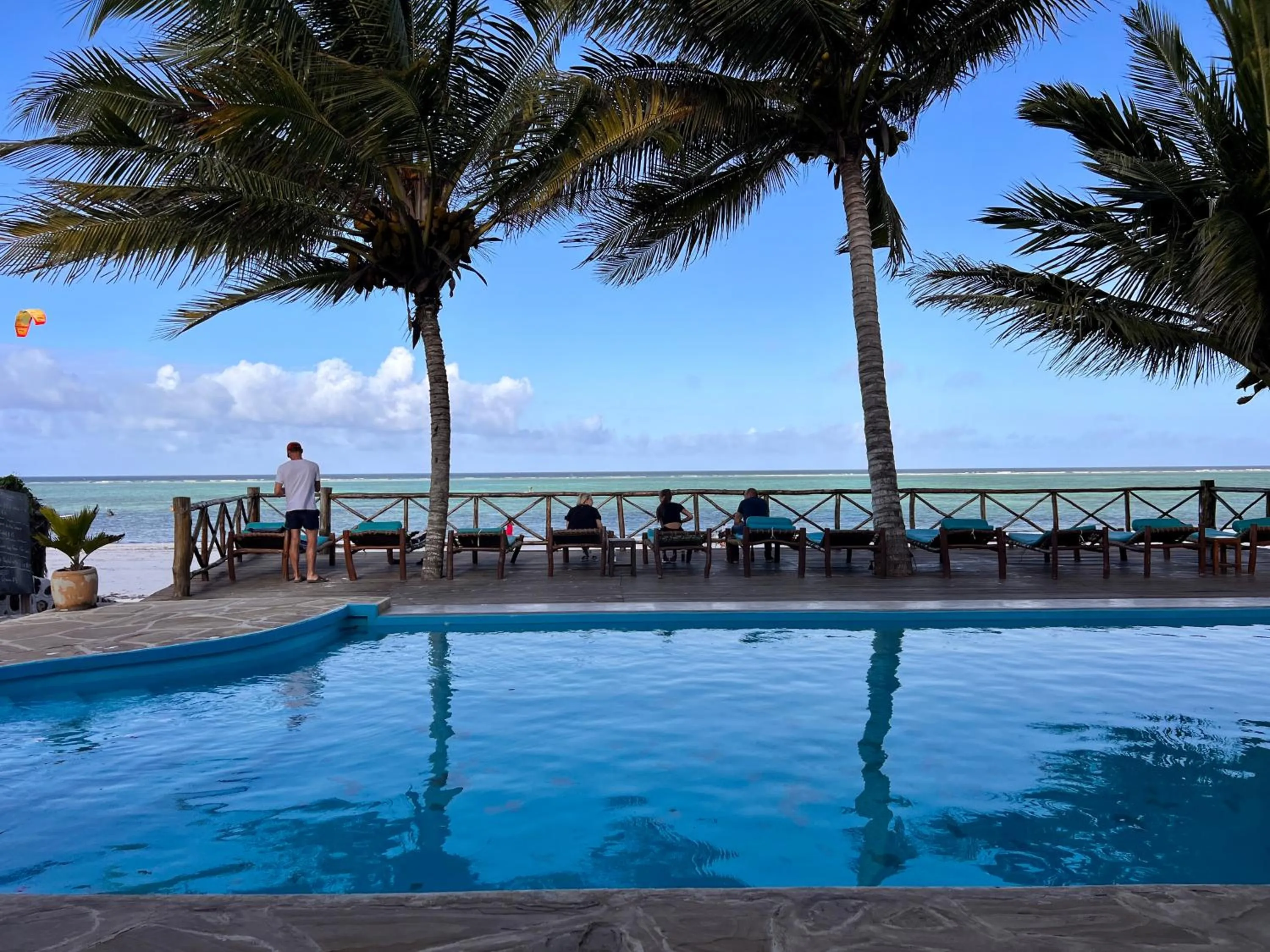 Swimming pool in Zanzibar Bahari Villas
