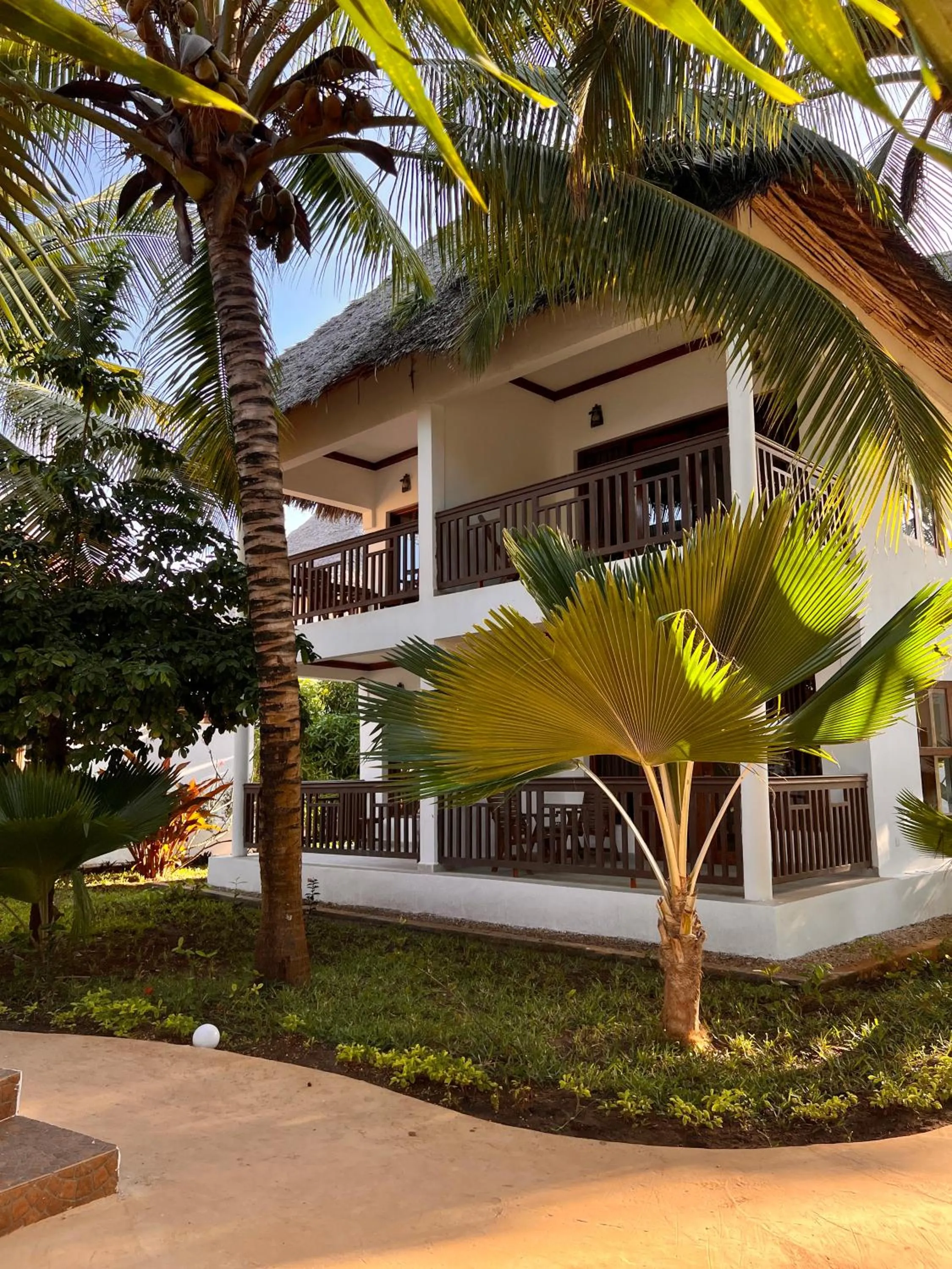 Garden in Zanzibar Bahari Villas