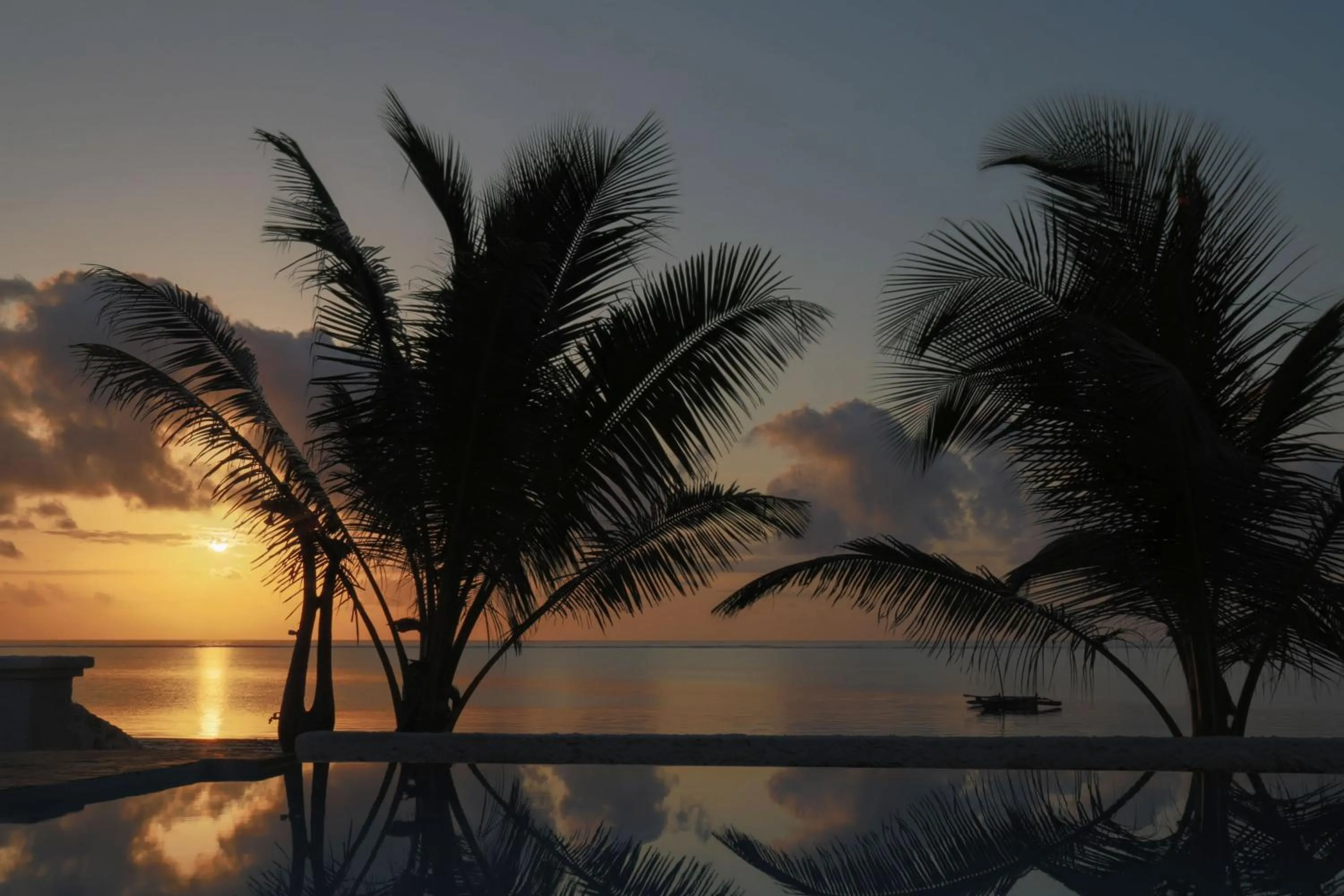 Sunrise in Zanzibar Bahari Villas