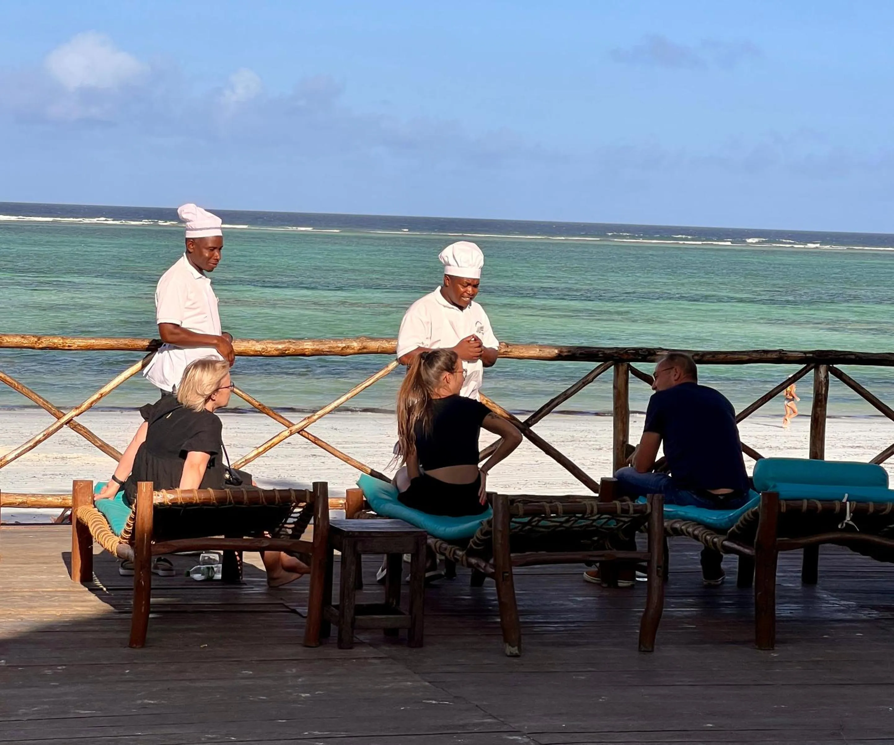 People in Zanzibar Bahari Villas