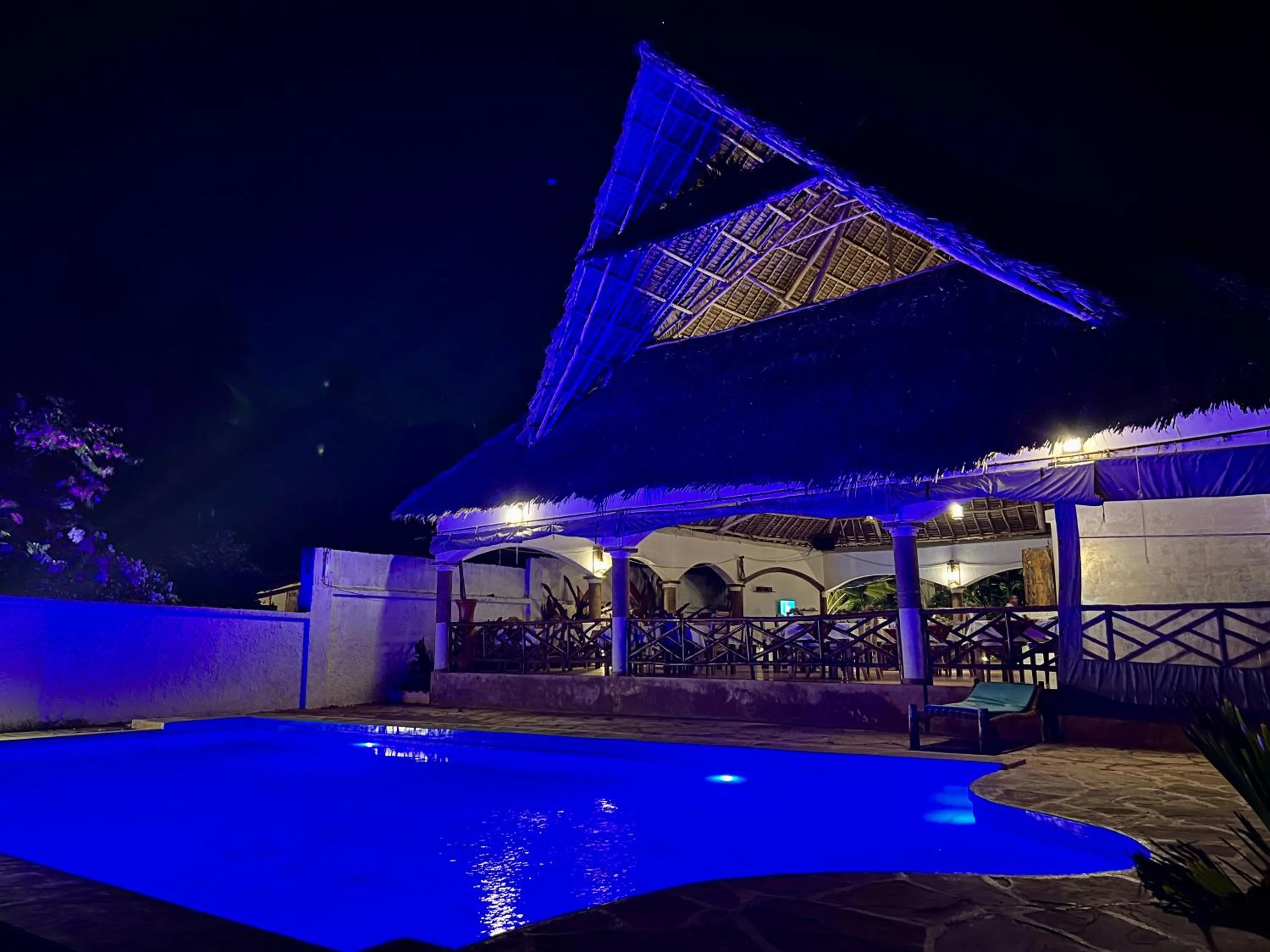 Swimming pool in Zanzibar Bahari Villas