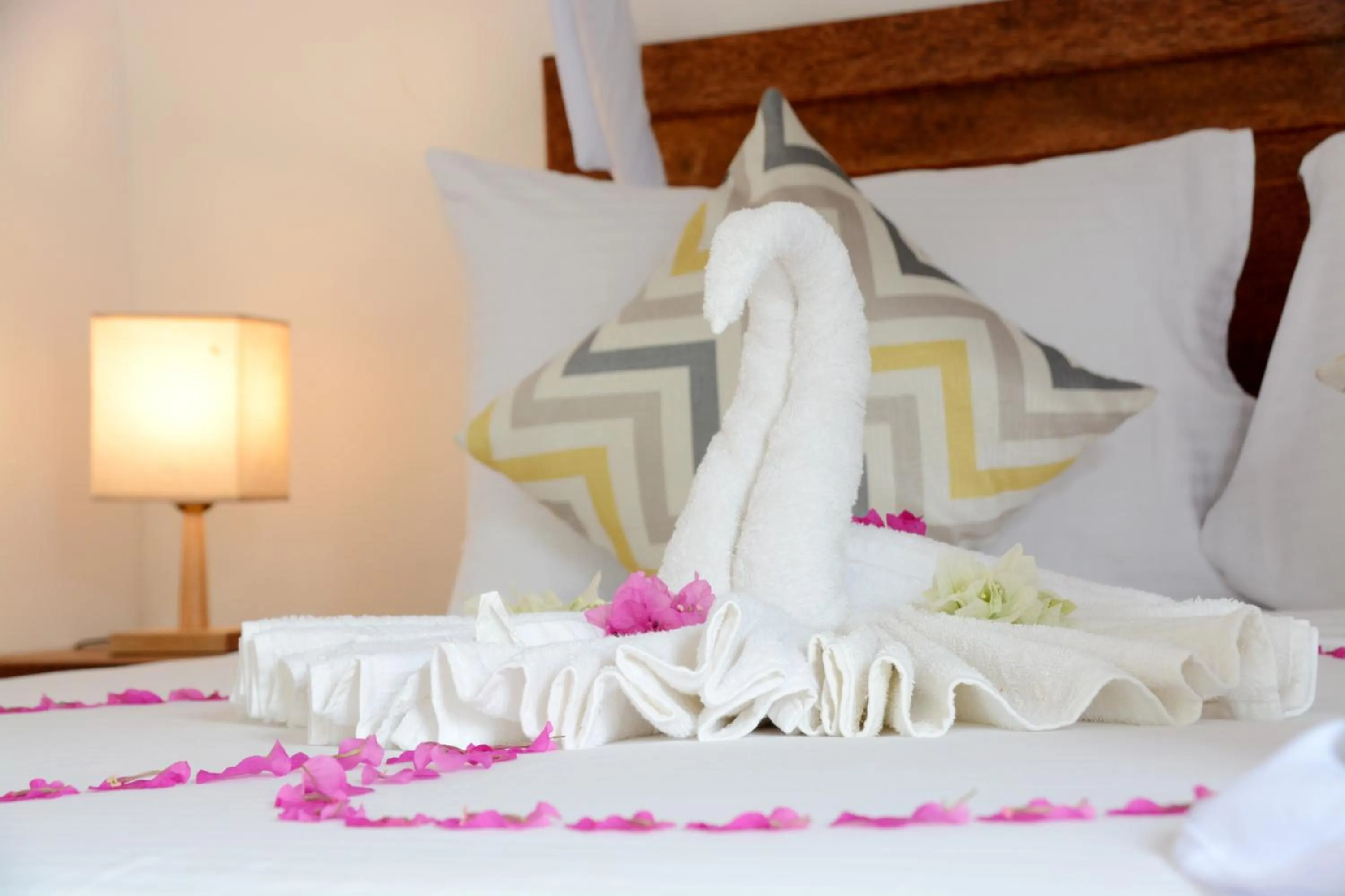 Bed in Zanzibar Bahari Villas