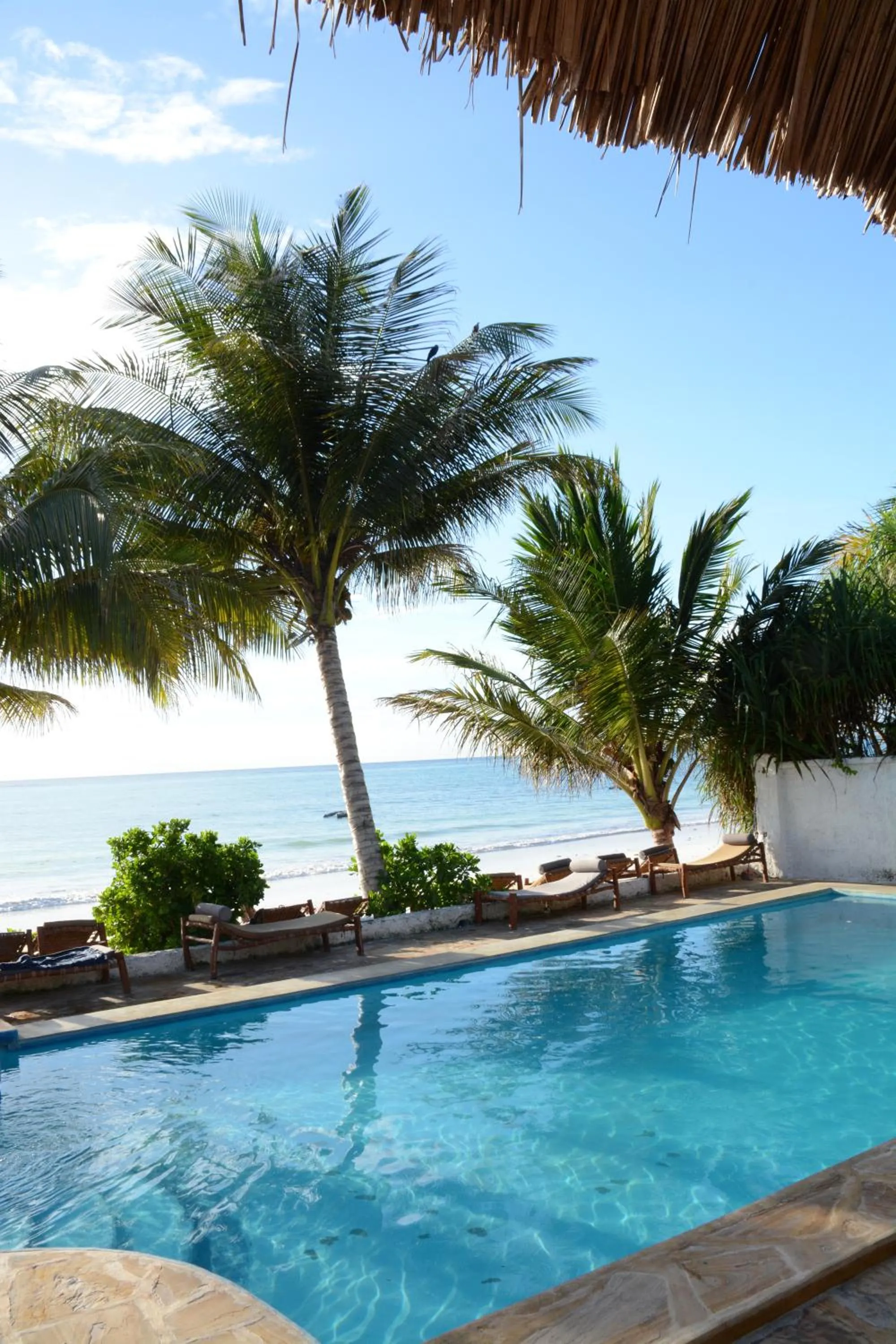 Swimming pool in Zanzibar Bahari Villas