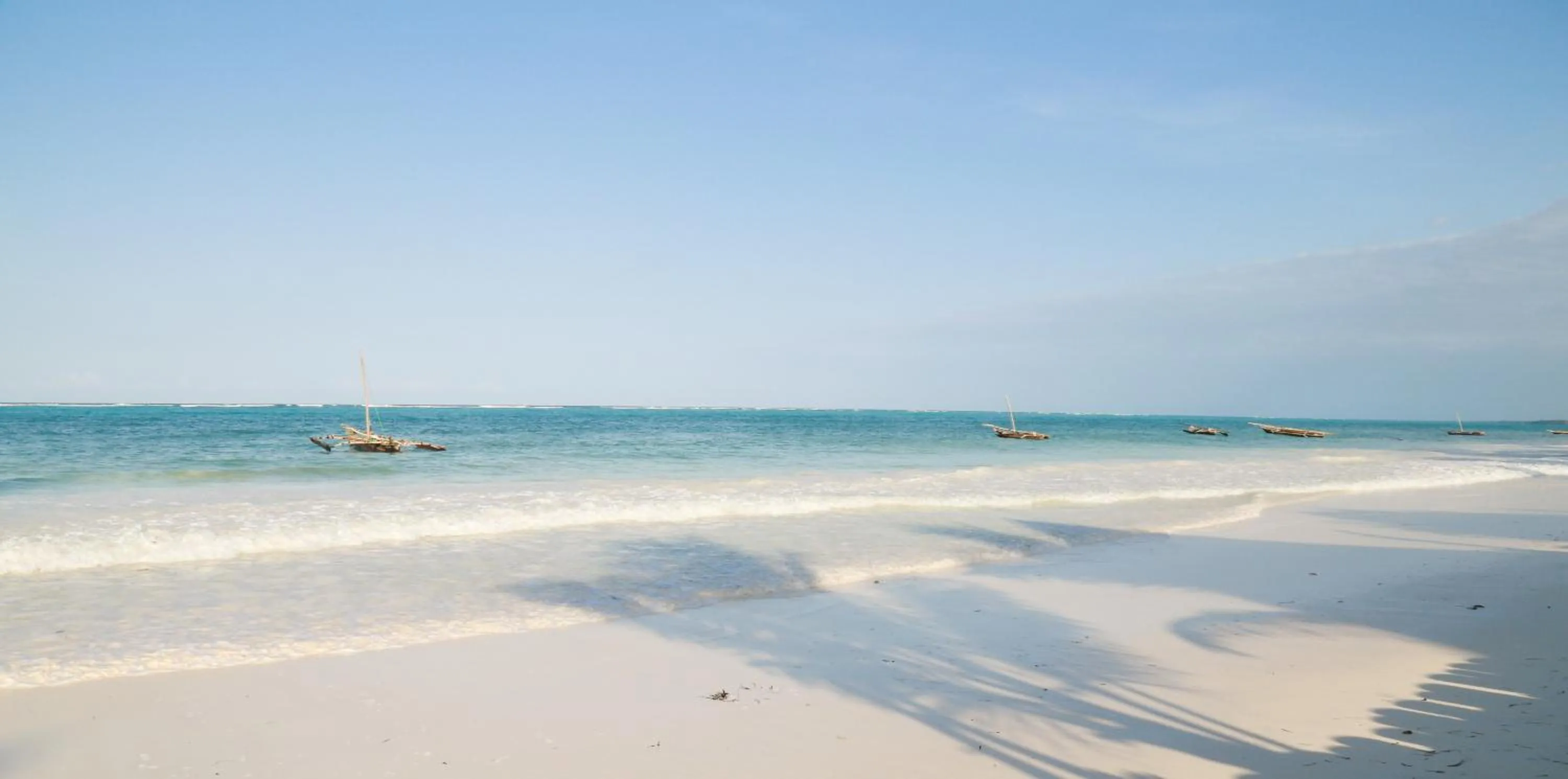 Beach in Zanzibar Bahari Villas