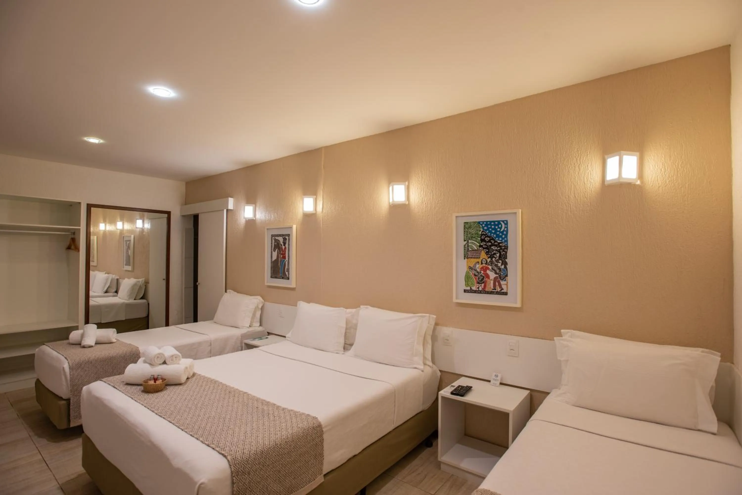 Bedroom, Bed in Pousada Malibu