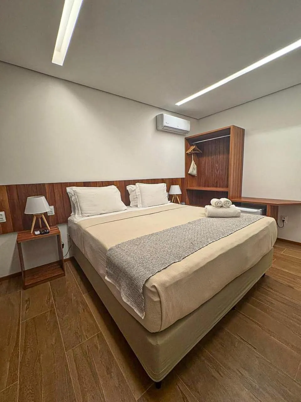 Bedroom, Bed in Pousada Malibu