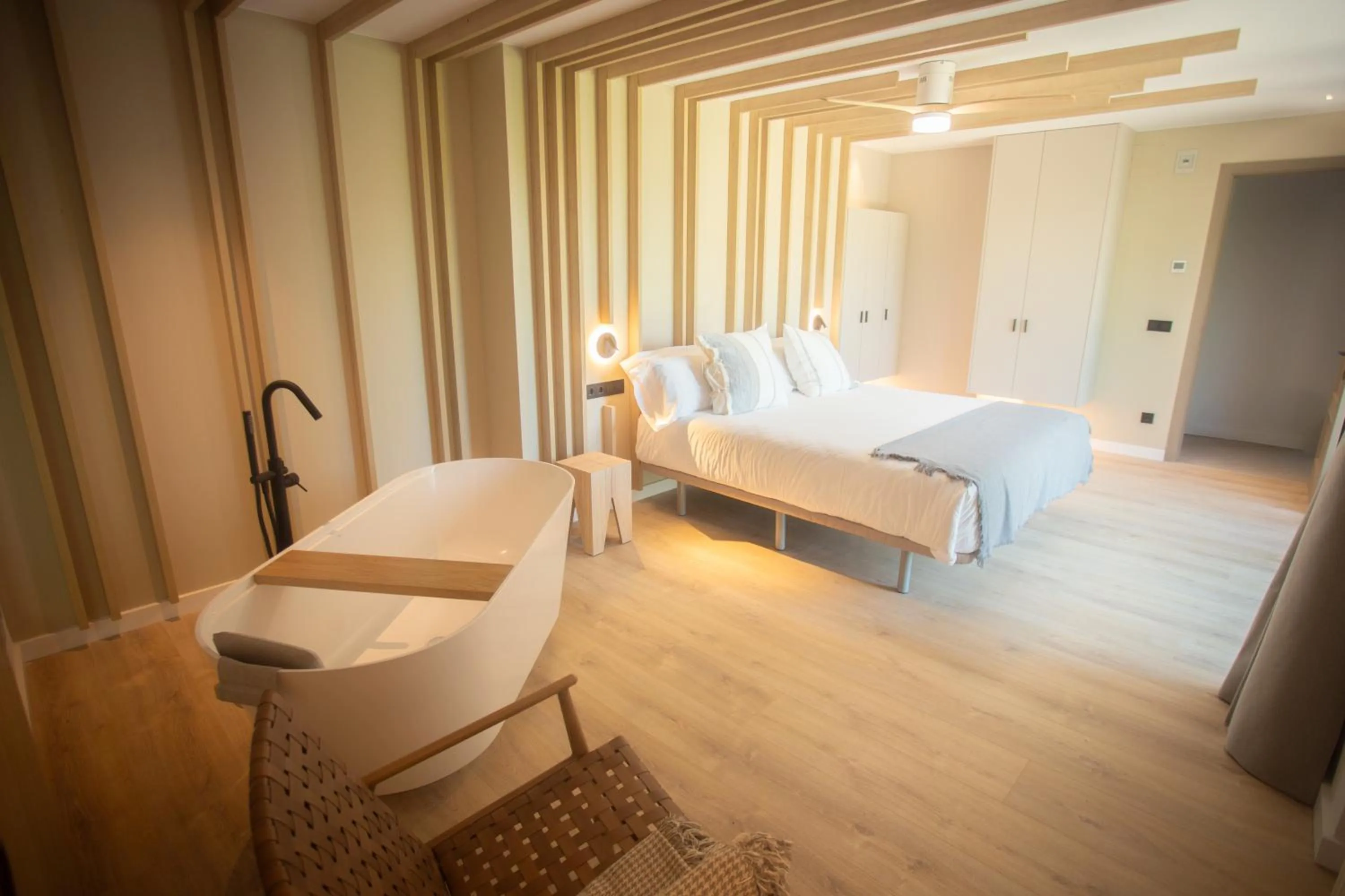 Bed in L'indret del Pedraforca Adults Only