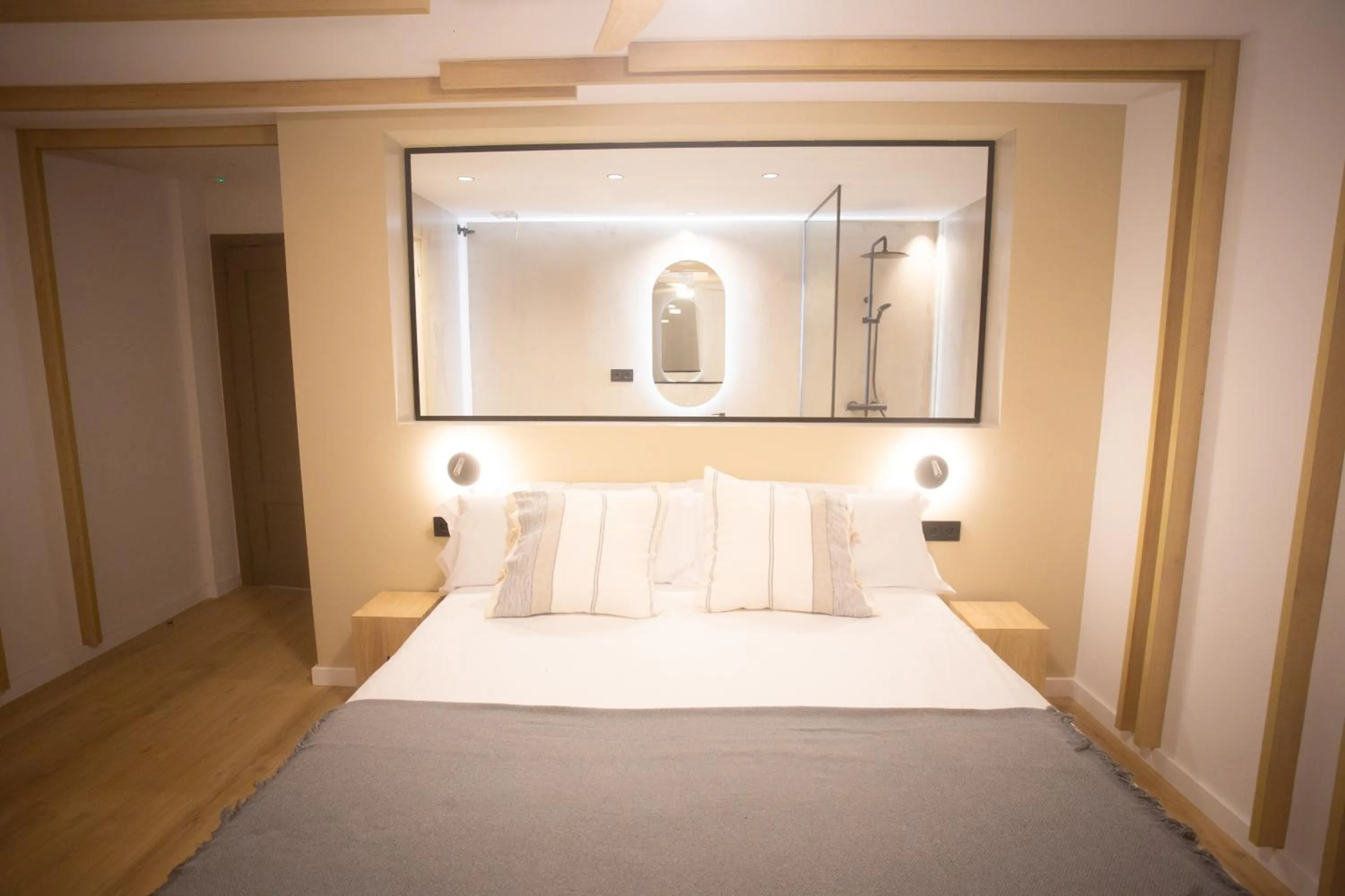 Bed in L'indret del Pedraforca Adults Only