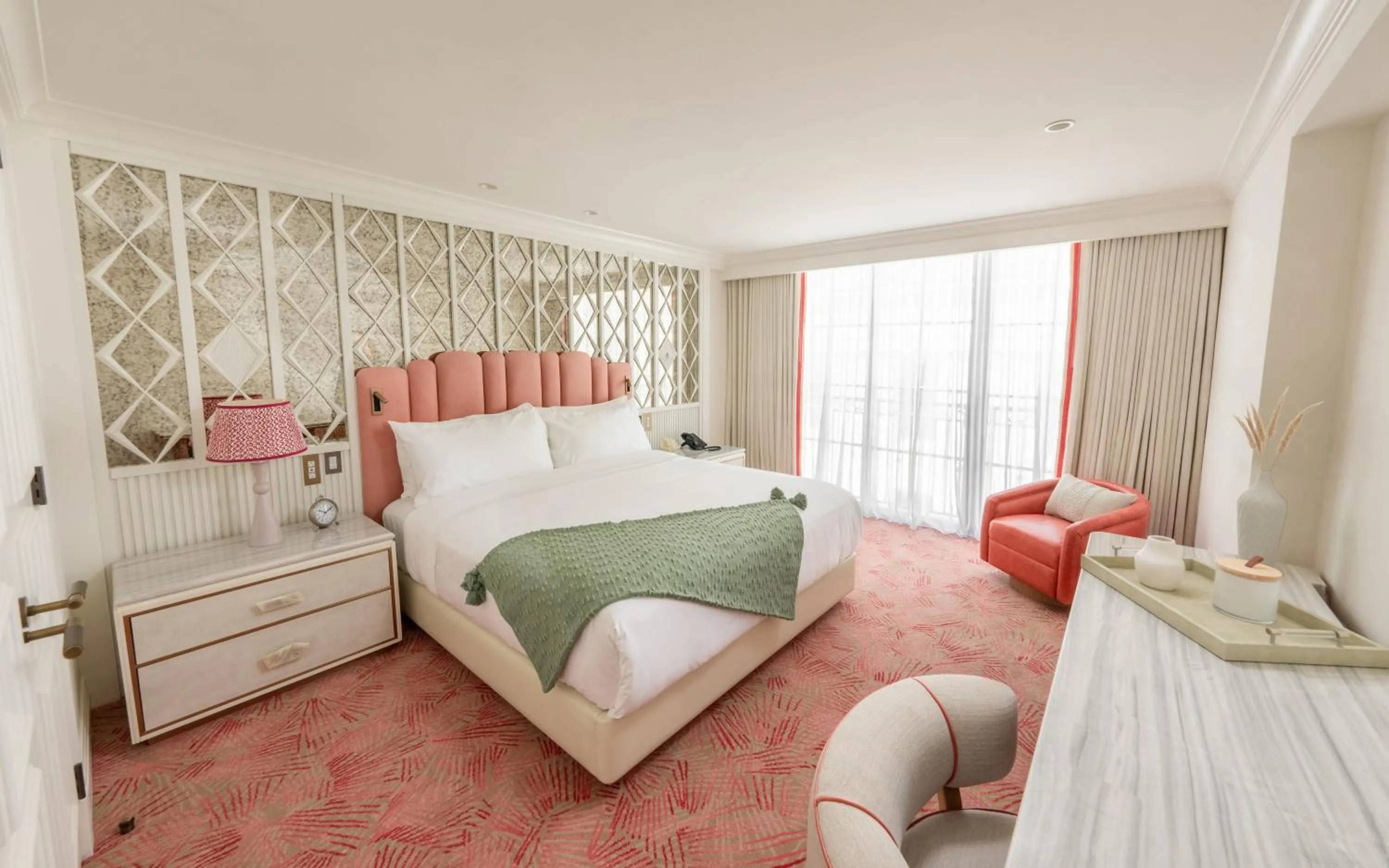 Bedroom, Bed in Palm House Hotel Palm Beach