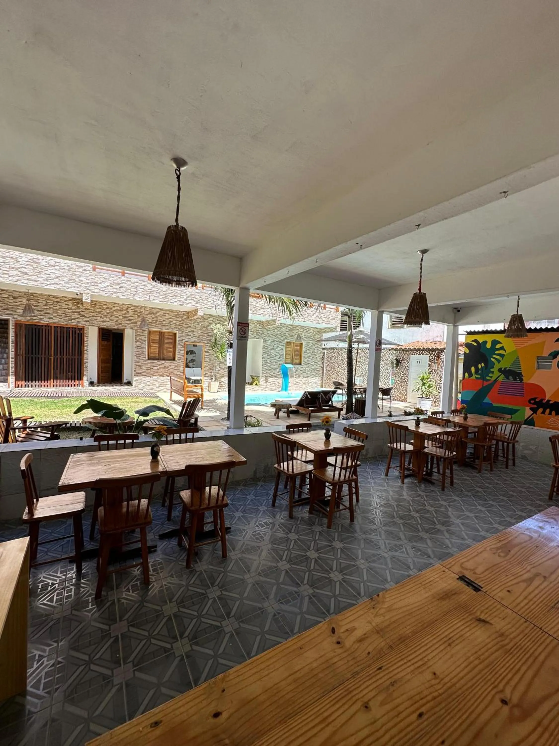 Restaurant/places to eat in Pousada Isabel Araújo