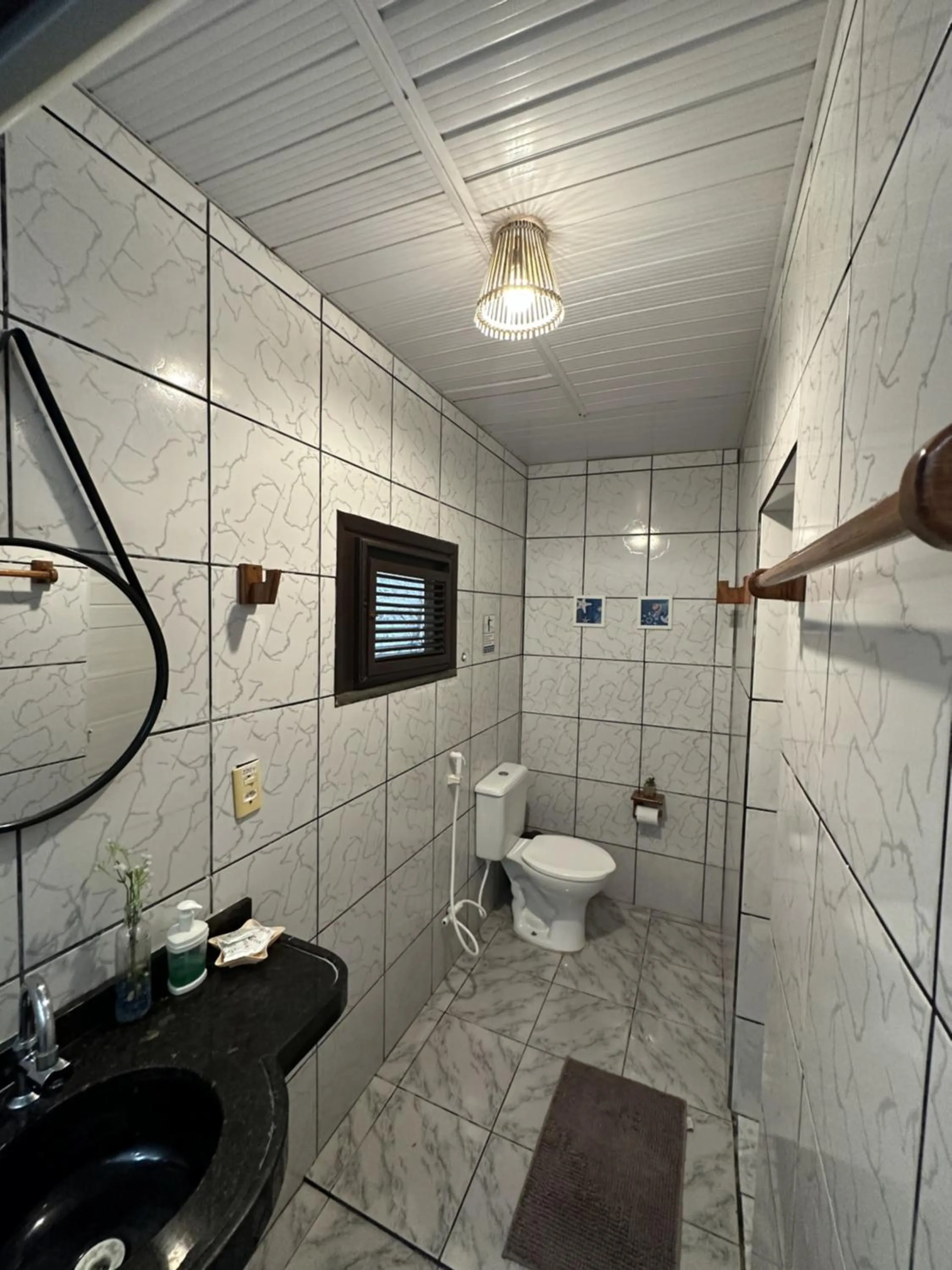 Bathroom in Pousada Isabel Araújo