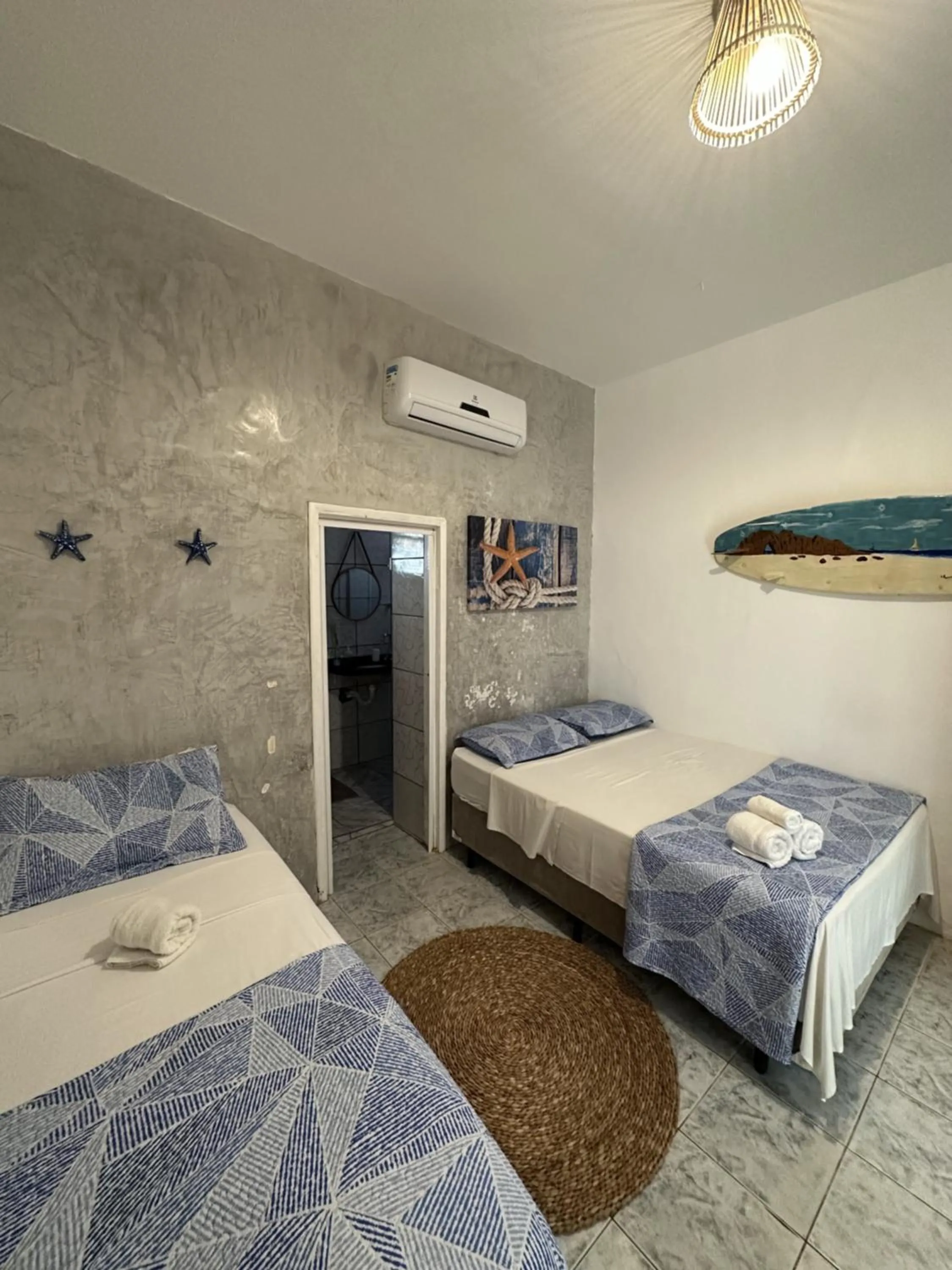 Bed in Pousada Isabel Araújo