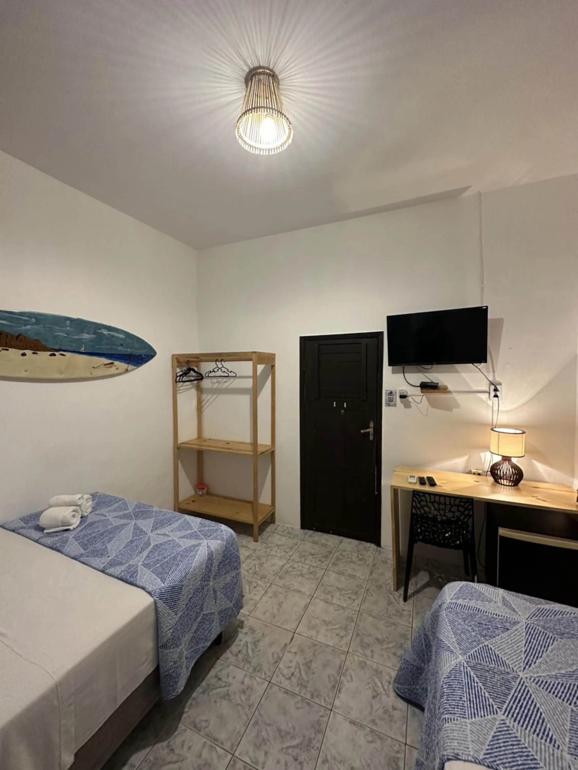 TV and multimedia, Bed in Pousada Isabel Araújo