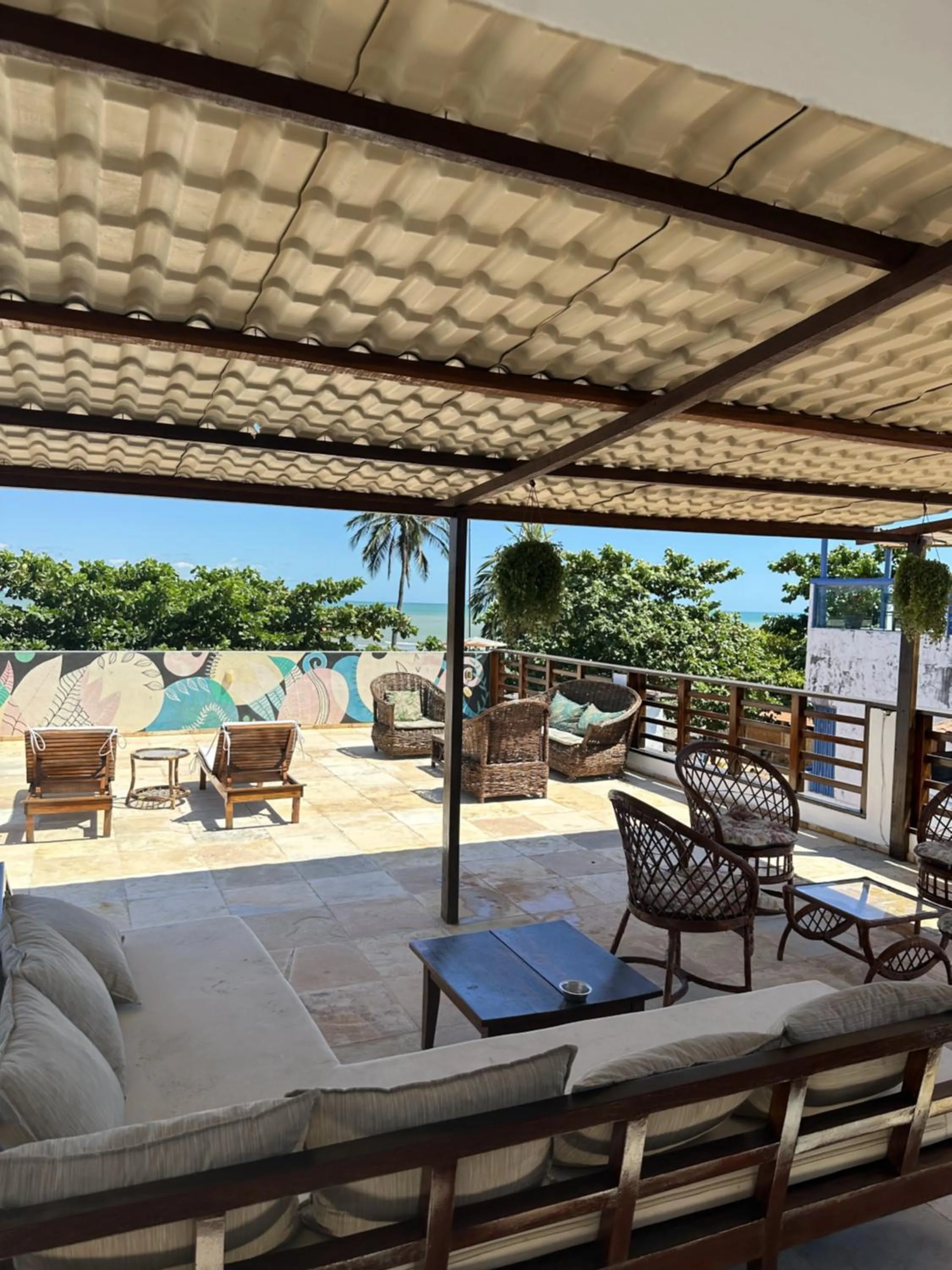Balcony/Terrace in Pousada Isabel Araújo