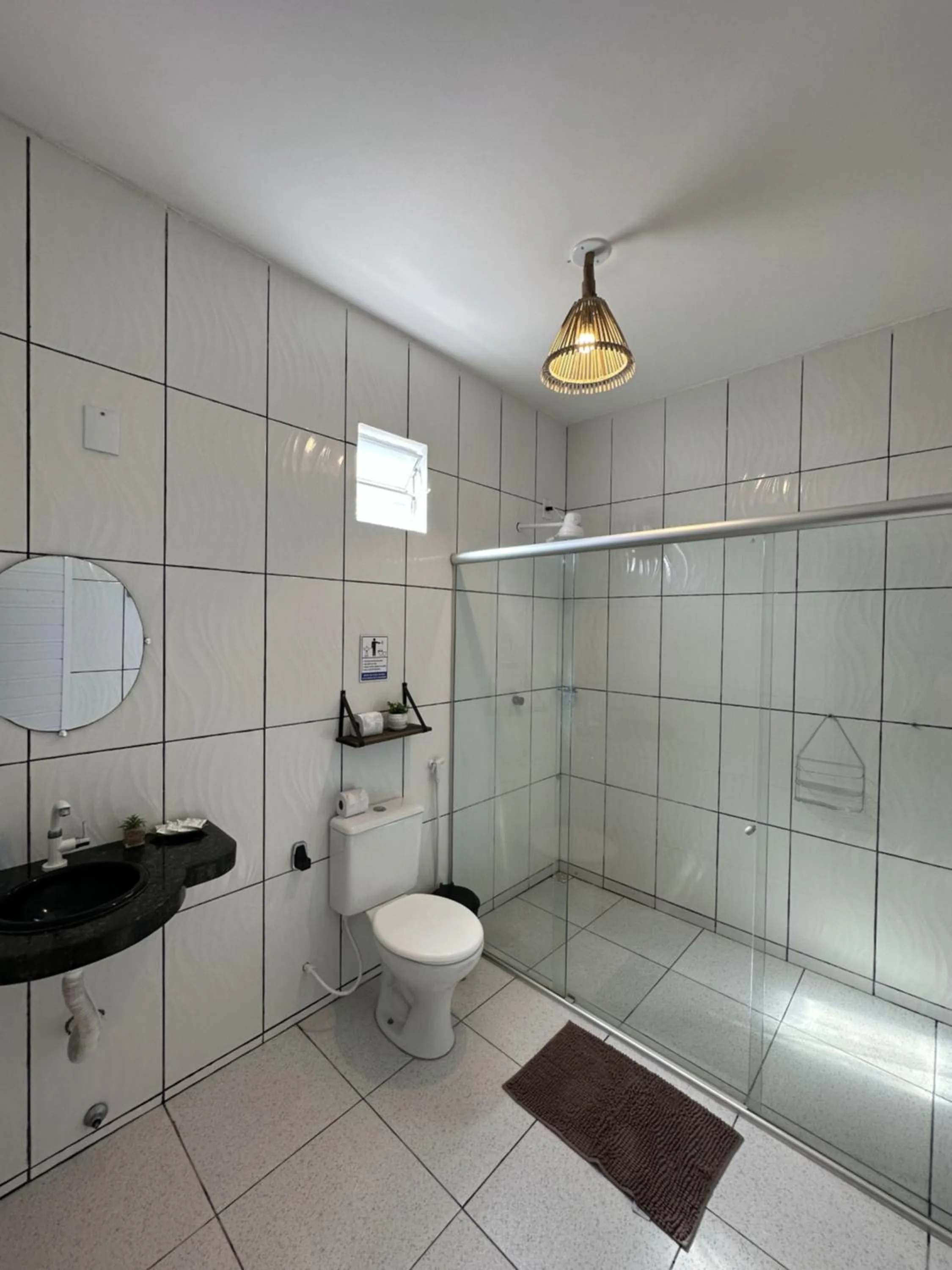 Bathroom in Pousada Isabel Araújo