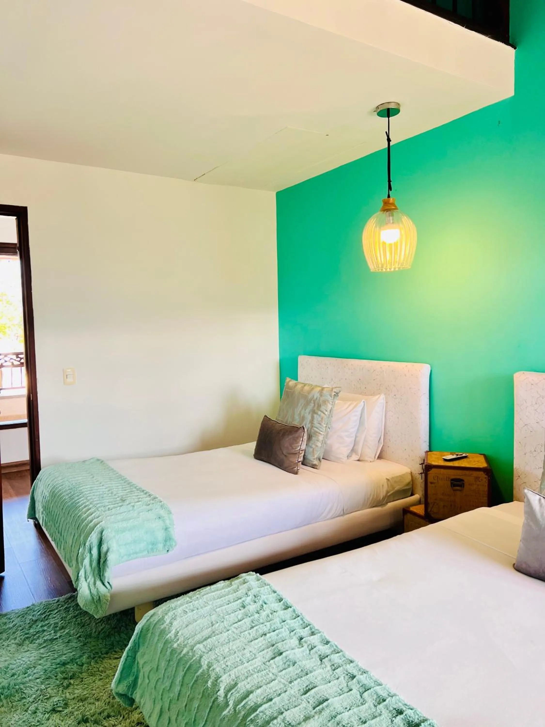 Bed in Hotel Reserva Monarca