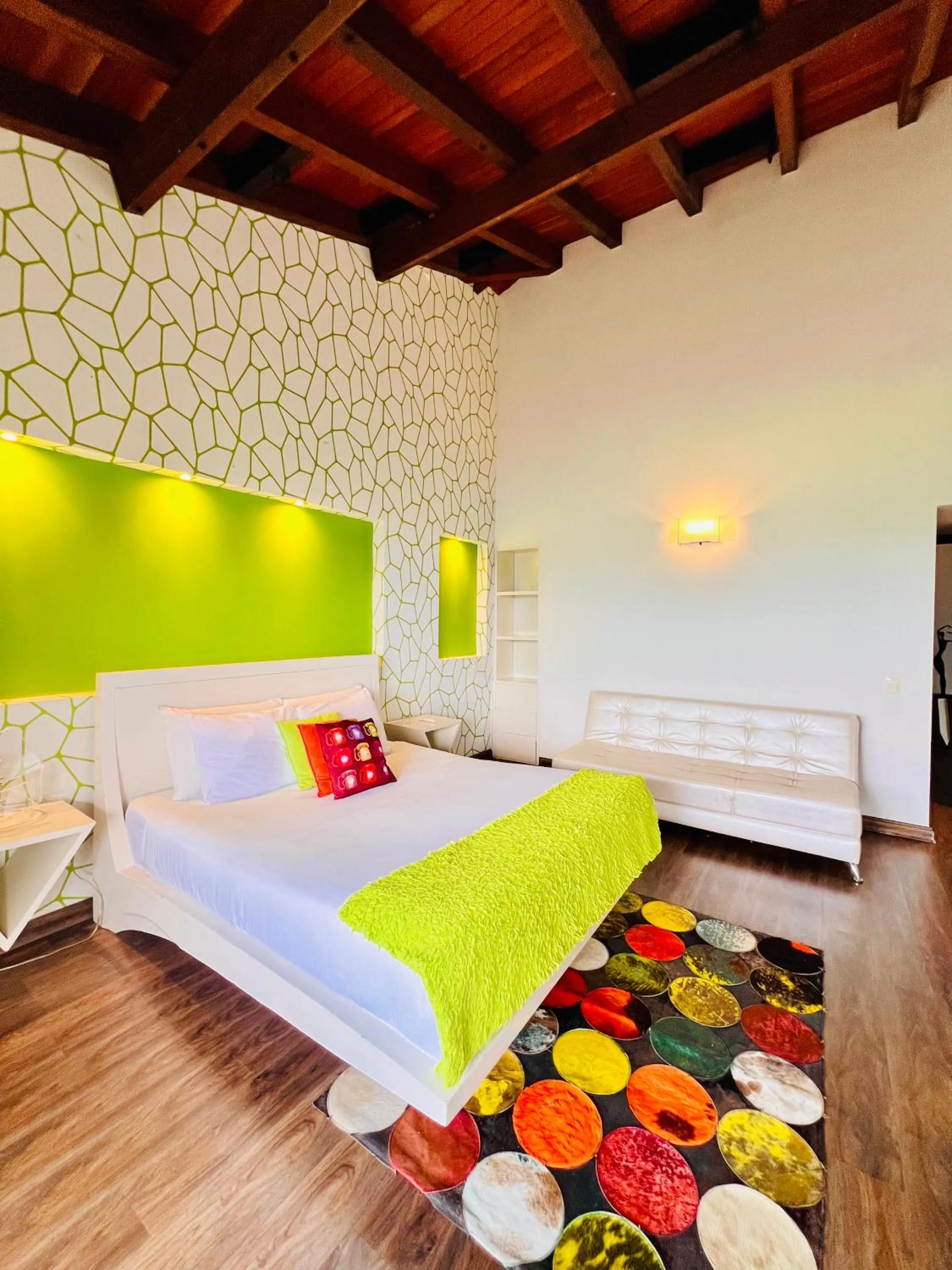 Bed in Hotel Reserva Monarca