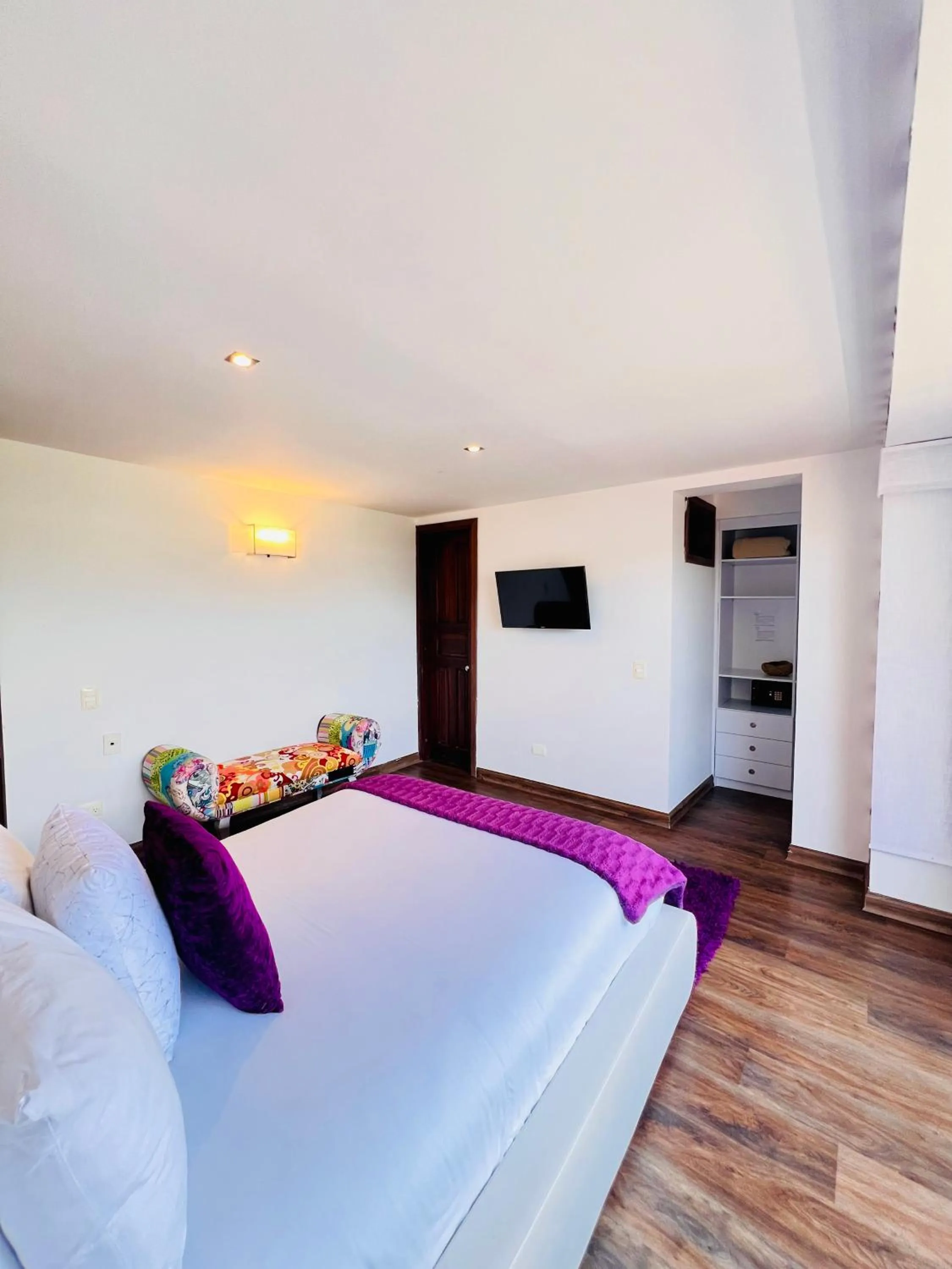 Bed in Hotel Reserva Monarca