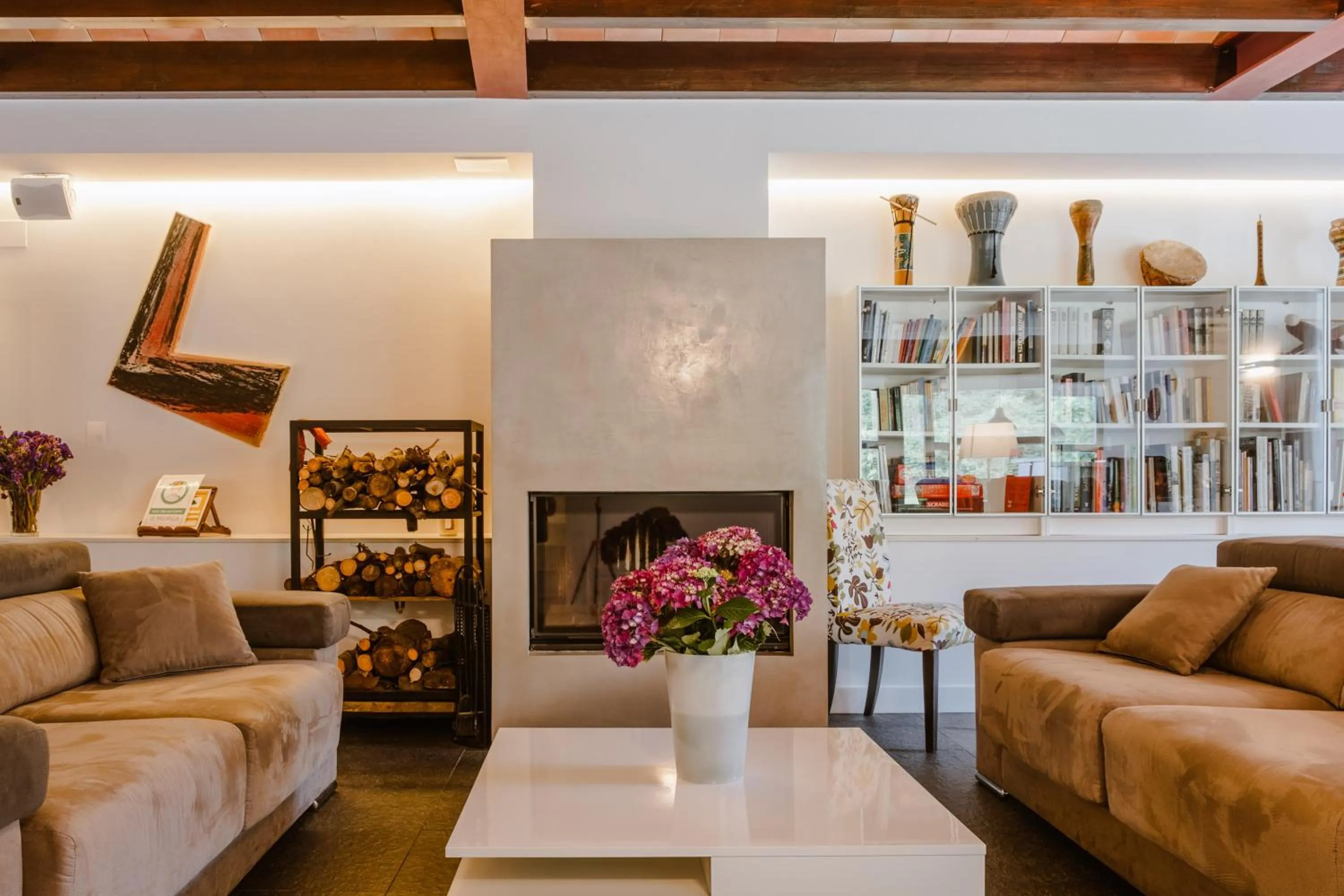 Living room in Finca Portizuelo