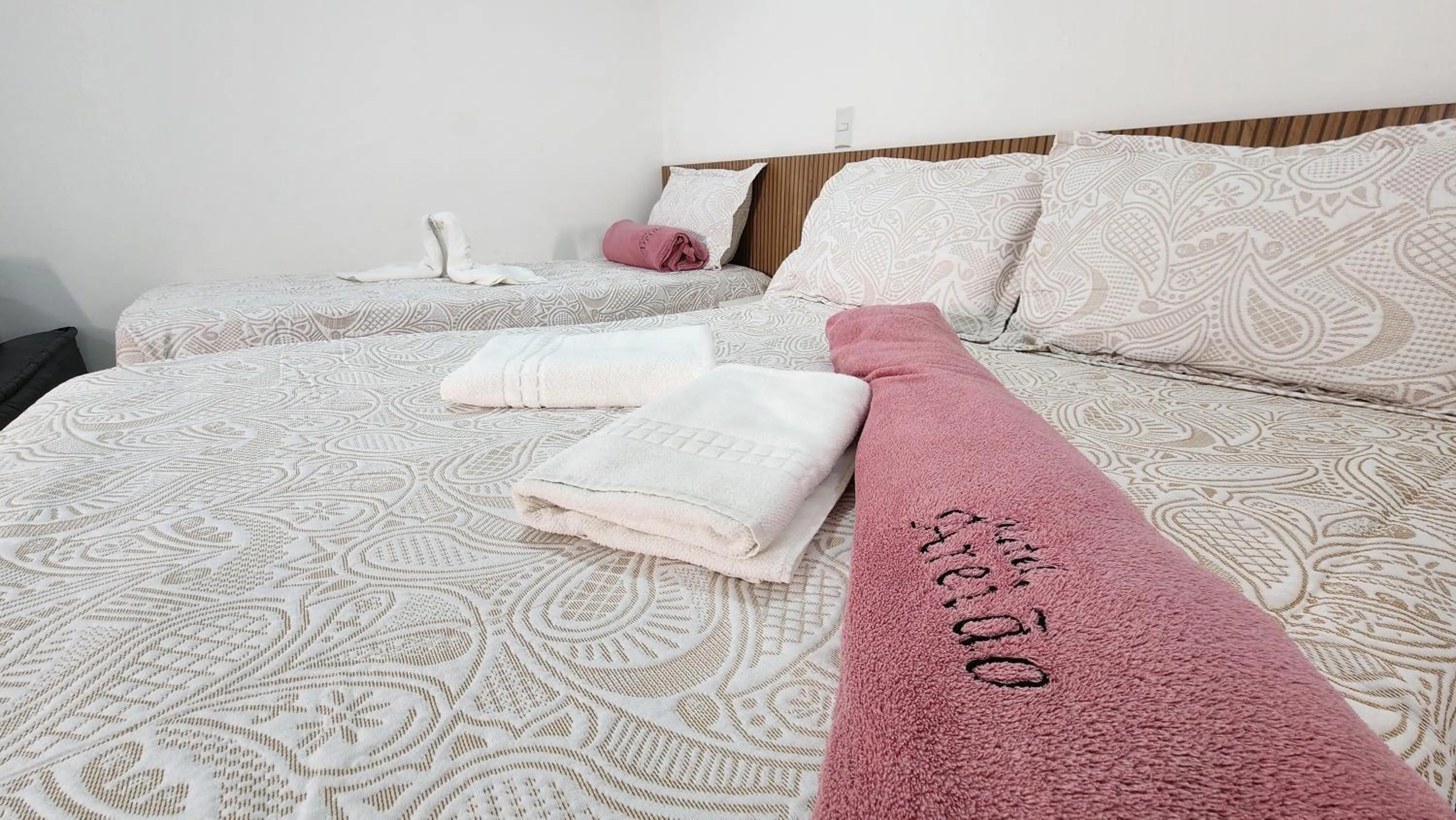 Bed in Hotel Areião