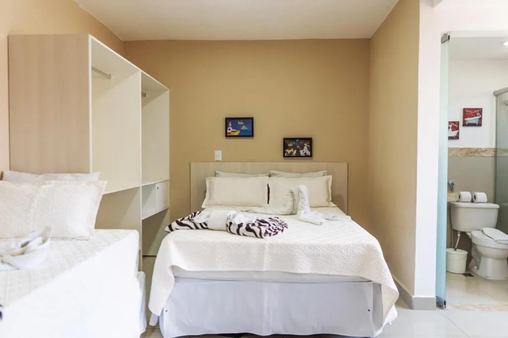 Bed in Hotel Areião