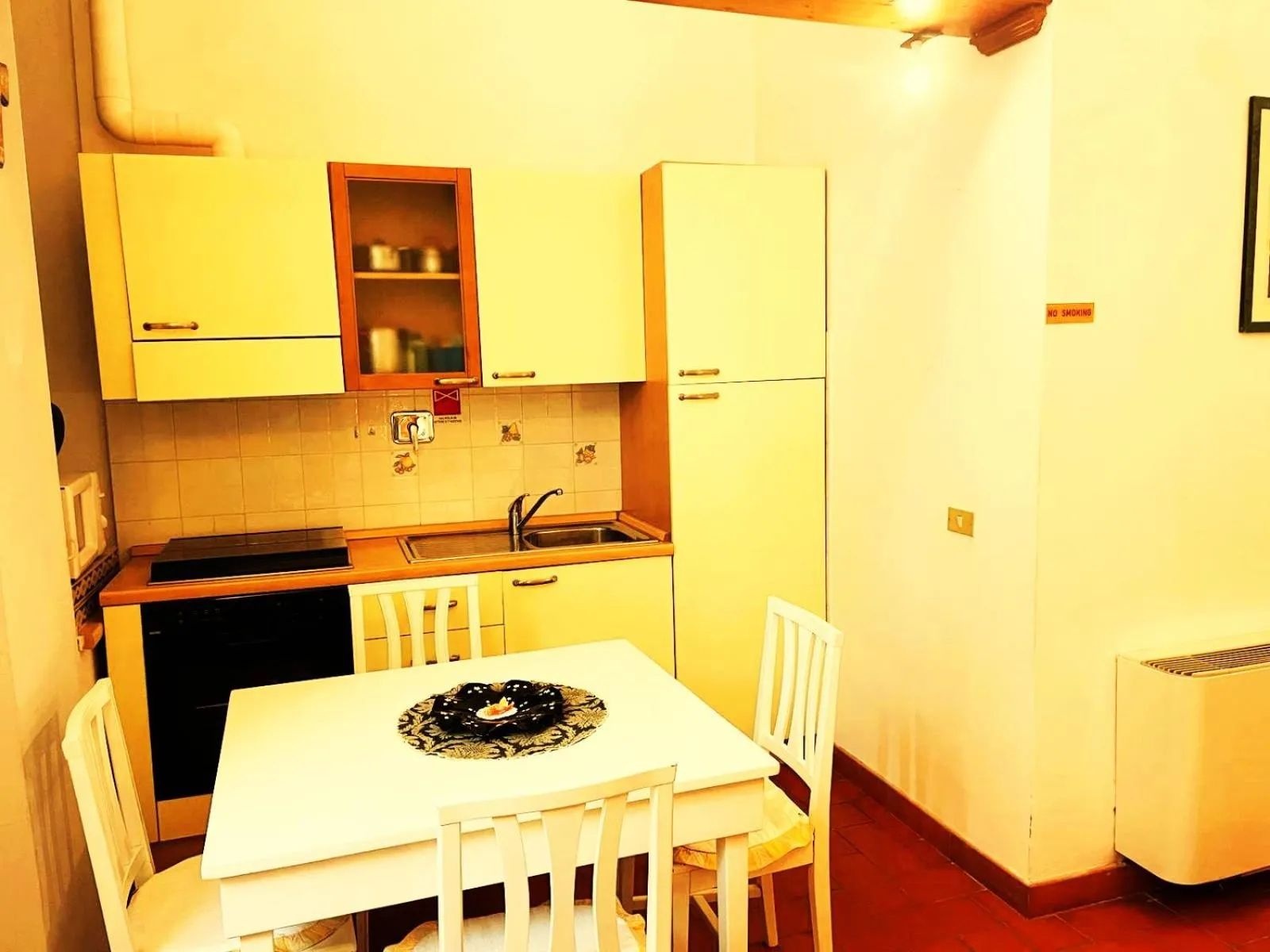 Kitchen or kitchenette in Residence La Contessina