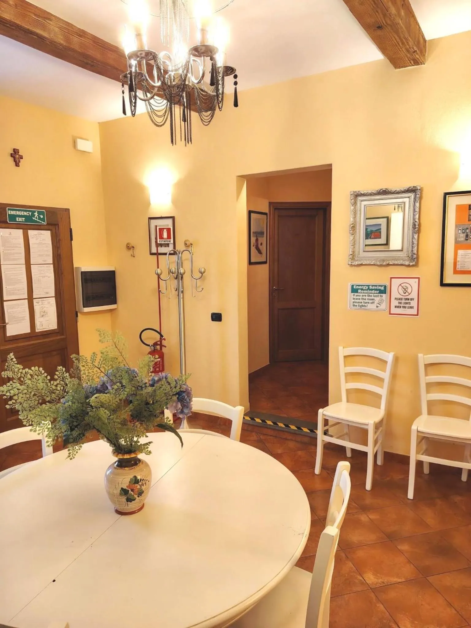 Dining area in Residence La Contessina