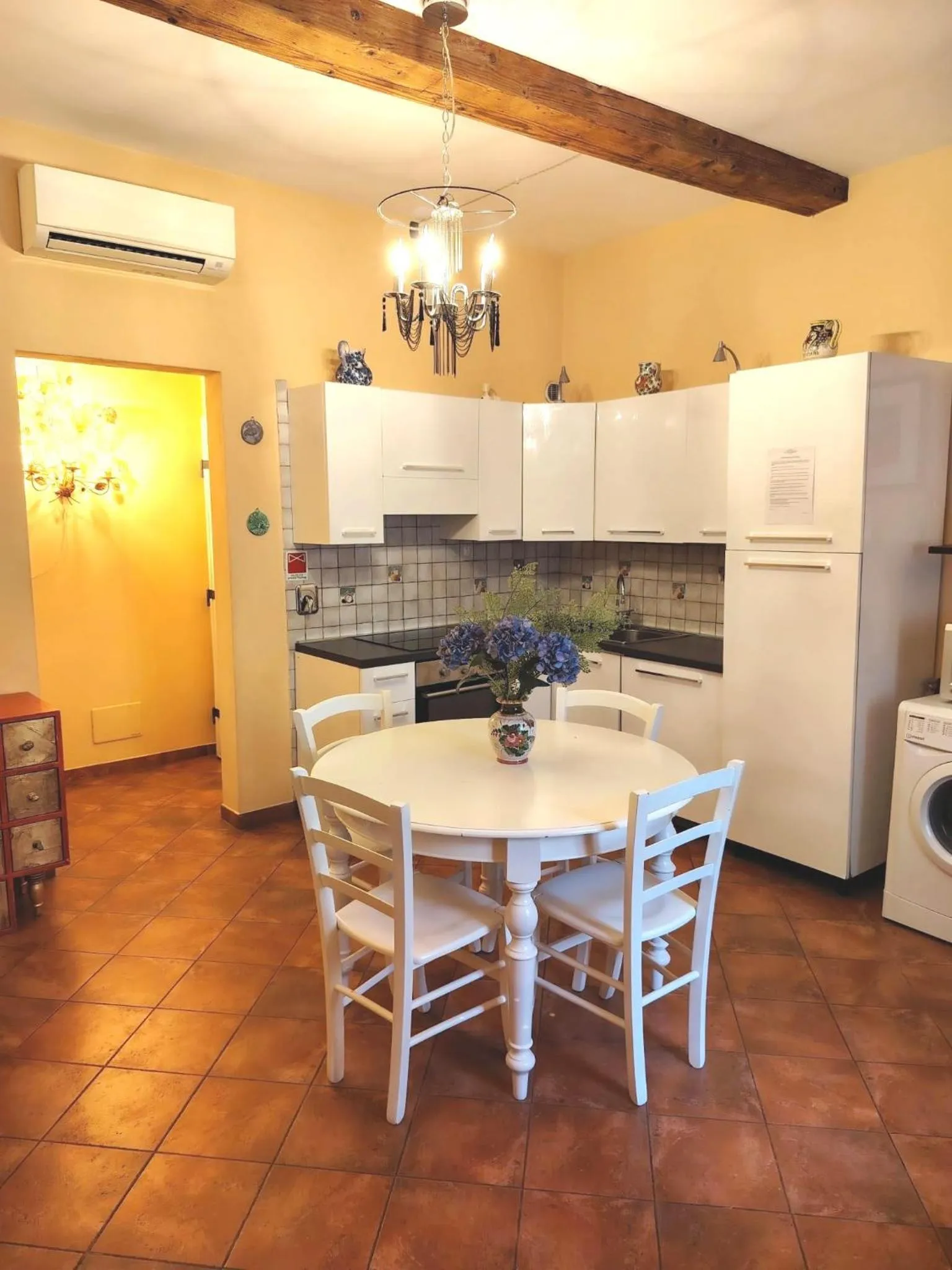Kitchen or kitchenette in Residence La Contessina