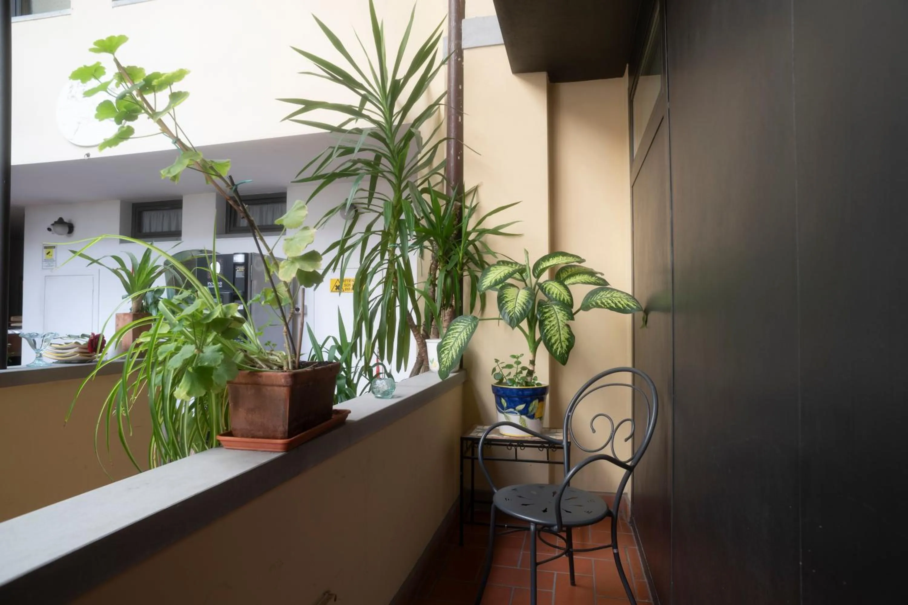 Garden view in Residence La Contessina