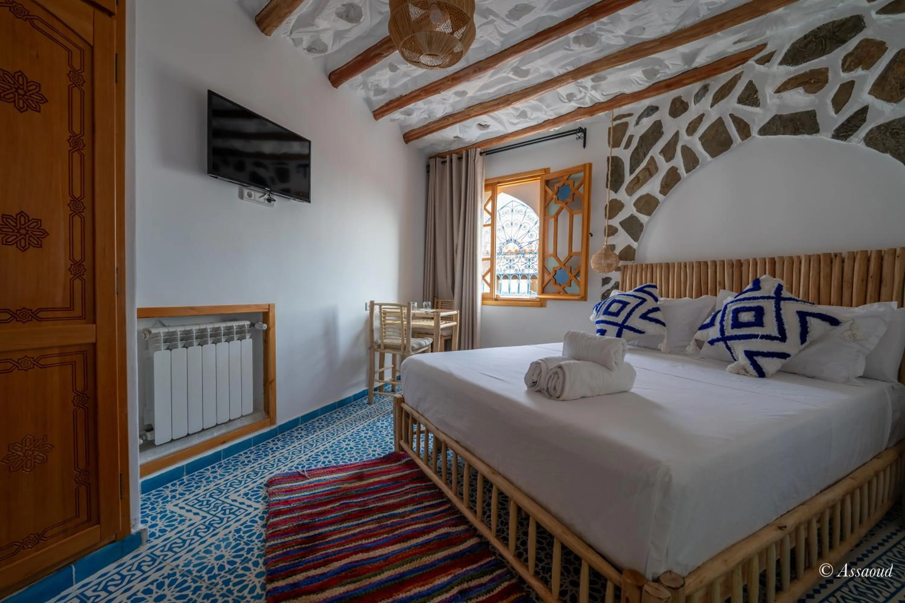 Bed in Riad ALHAMBRA