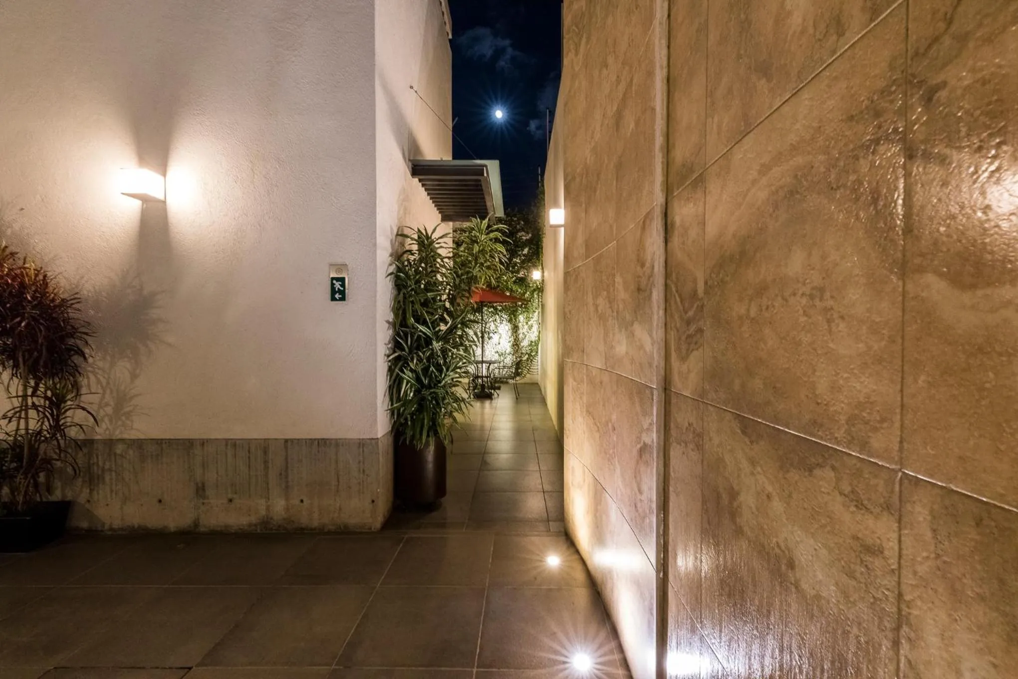 Patio in Marialicia Suites, Hotel Boutique