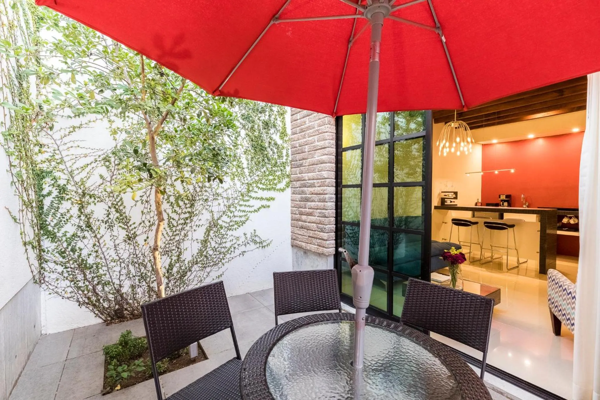 Balcony/Terrace in Marialicia Suites, Hotel Boutique