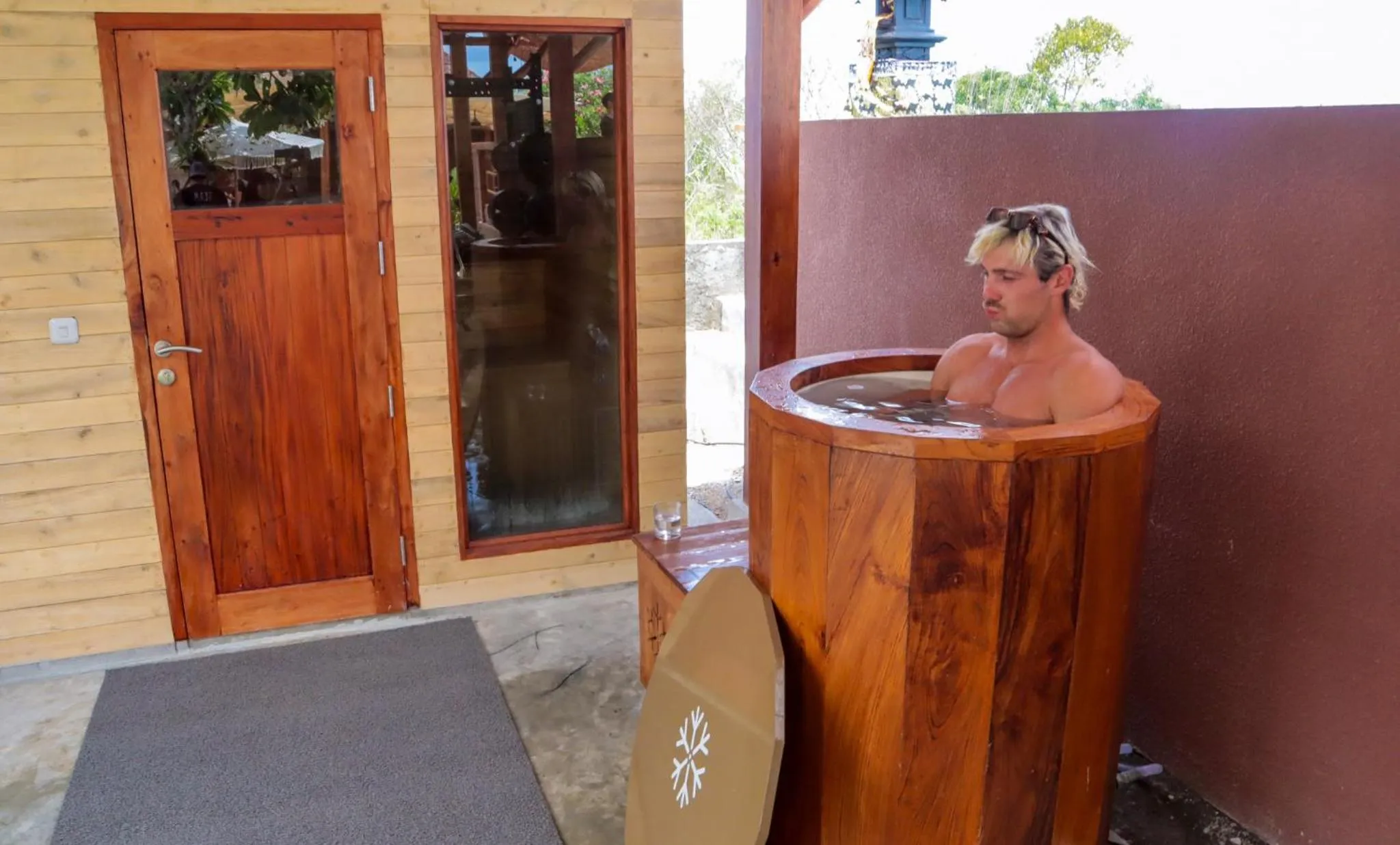 Sauna in Mad Monkey Nusa Lembongan