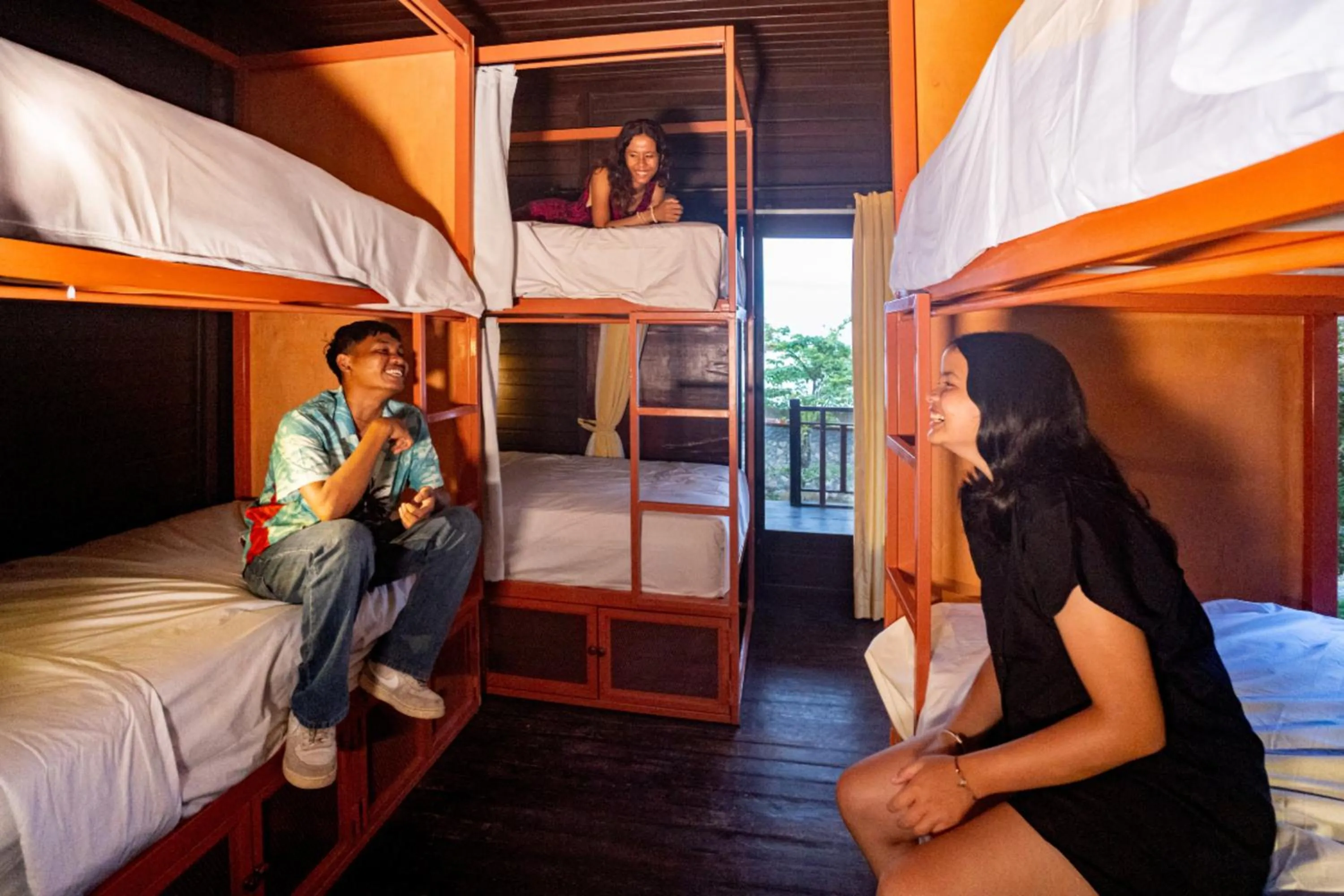 Bed in Mad Monkey Nusa Lembongan