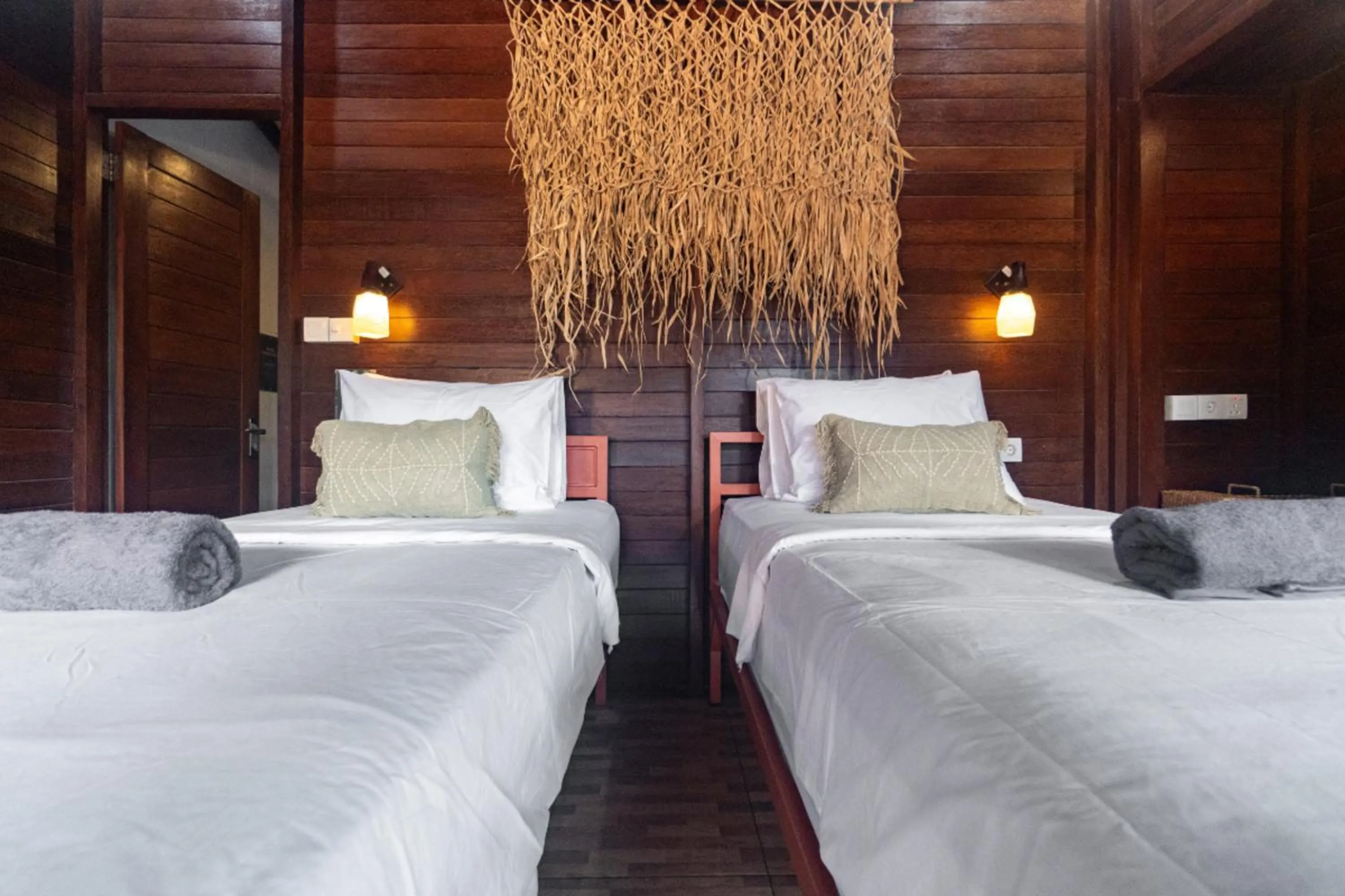 Bed in Mad Monkey Nusa Lembongan