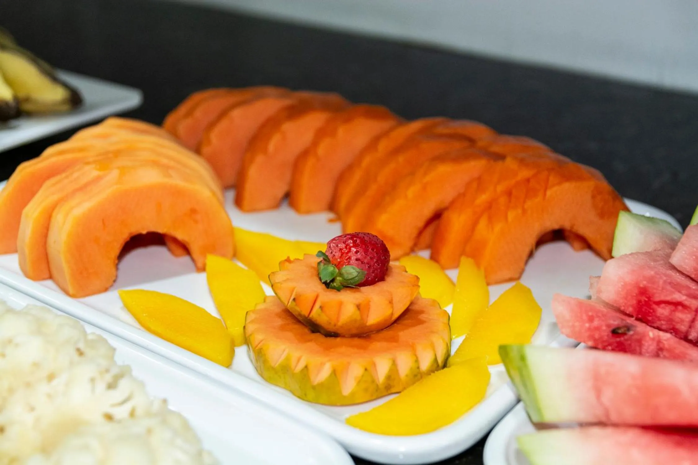 Breakfast in Arrey Express Hotel - Teresina