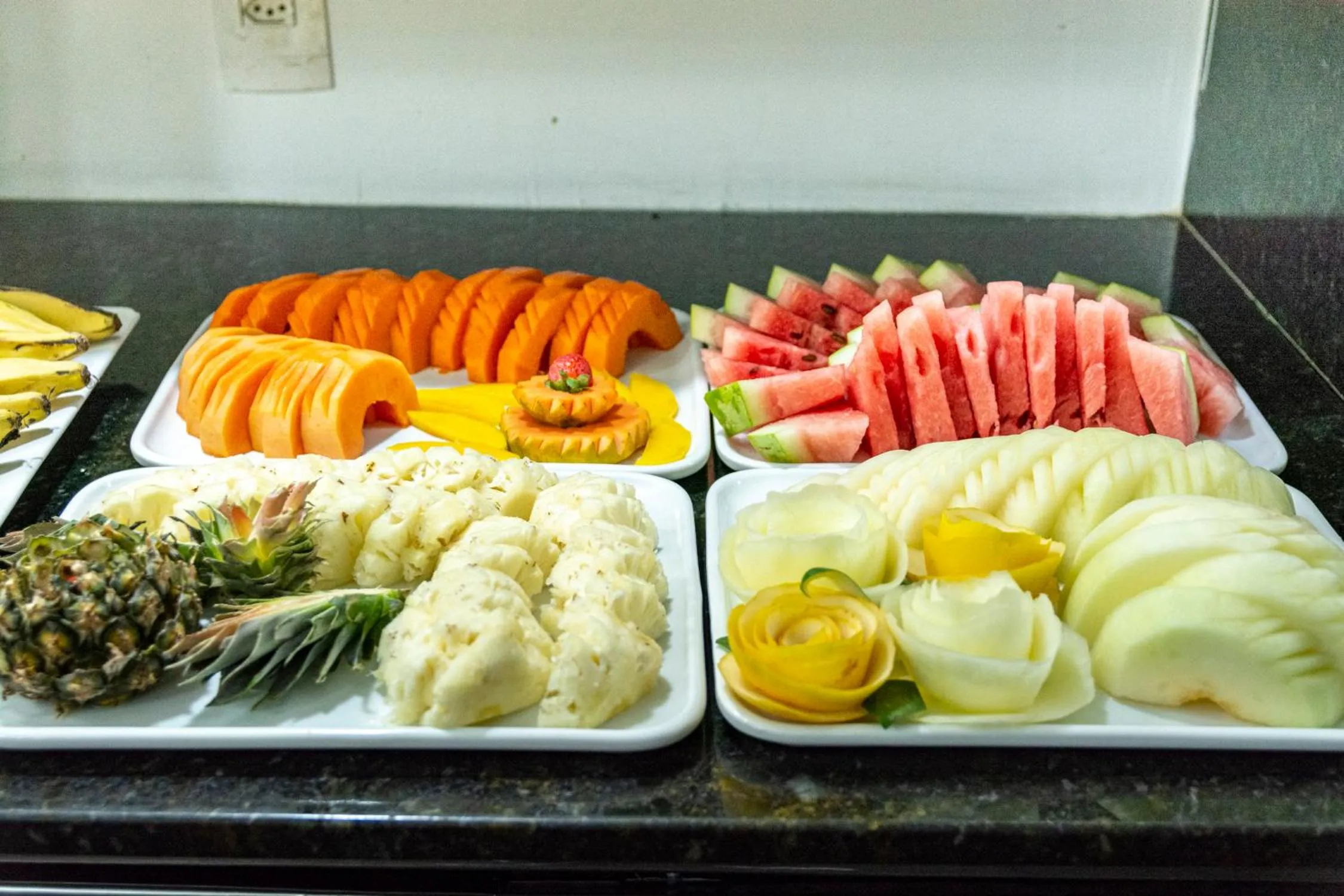 Breakfast in Arrey Express Hotel - Teresina