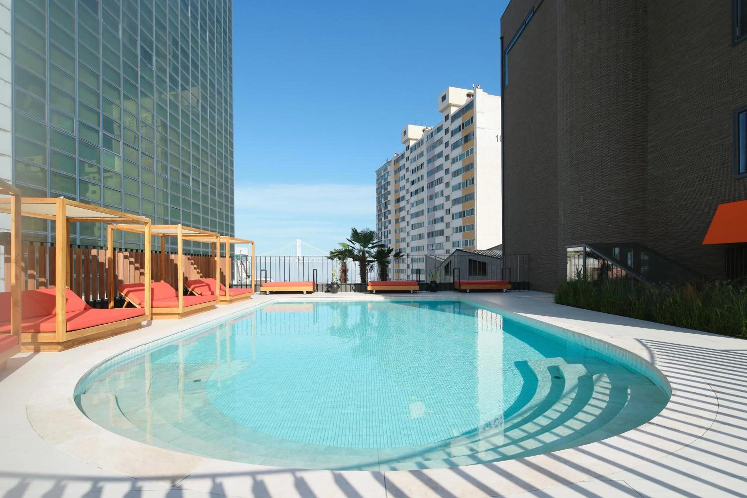 Swimming pool in After Chapter Hotel Gwanganri