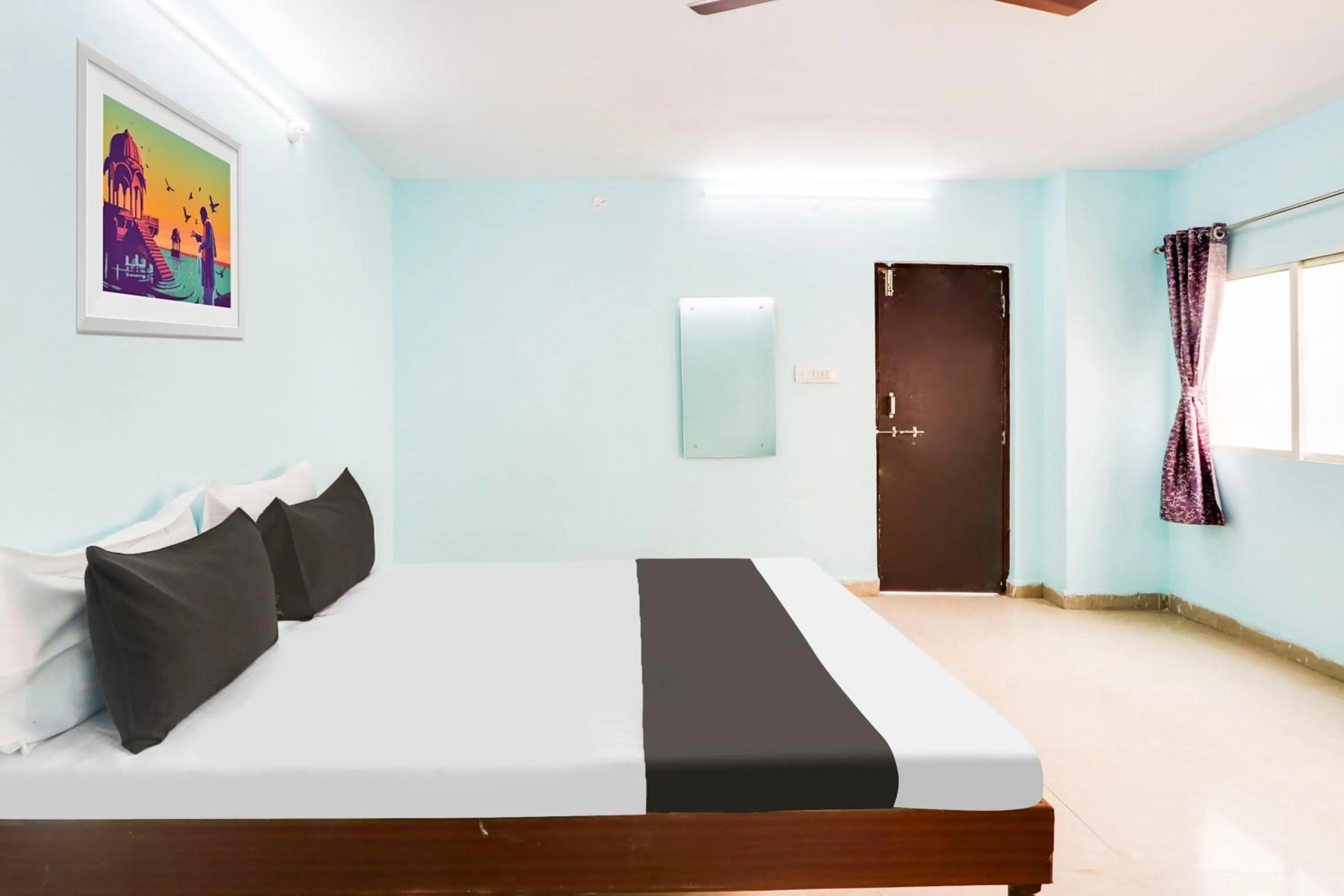 Bedroom, Bed in Hotel O Shirdi Blissful Residency