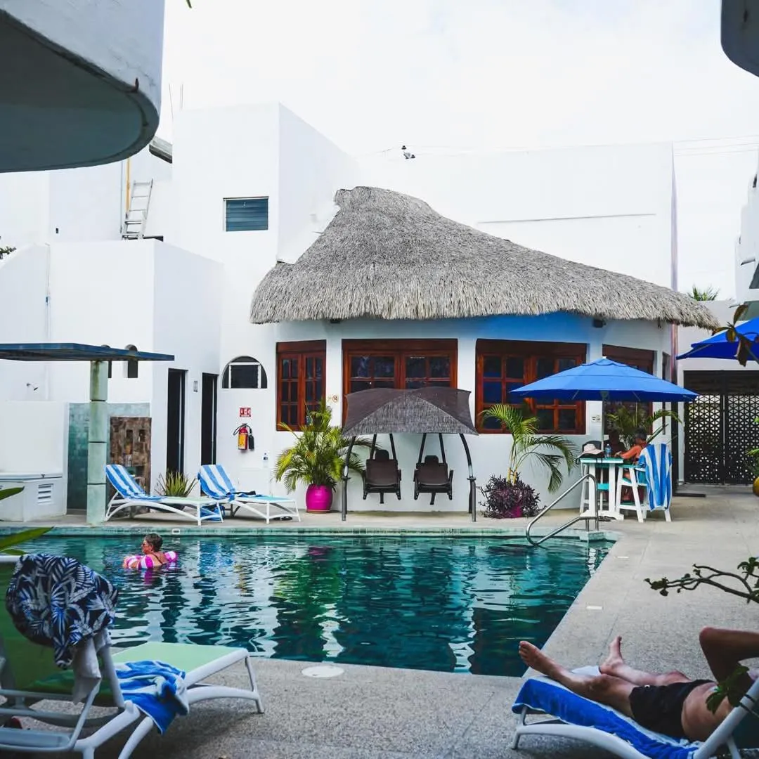 Swimming pool in Hotel Boutique Eden Costa