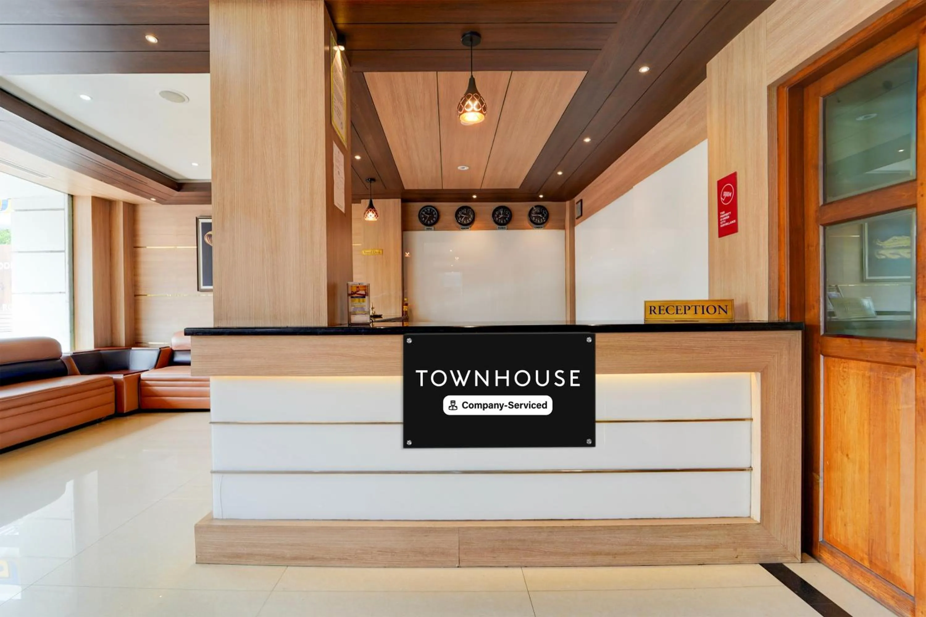 Lobby or reception in Super Townhouse MG Road Trivandrum Formerly Nandanam Park