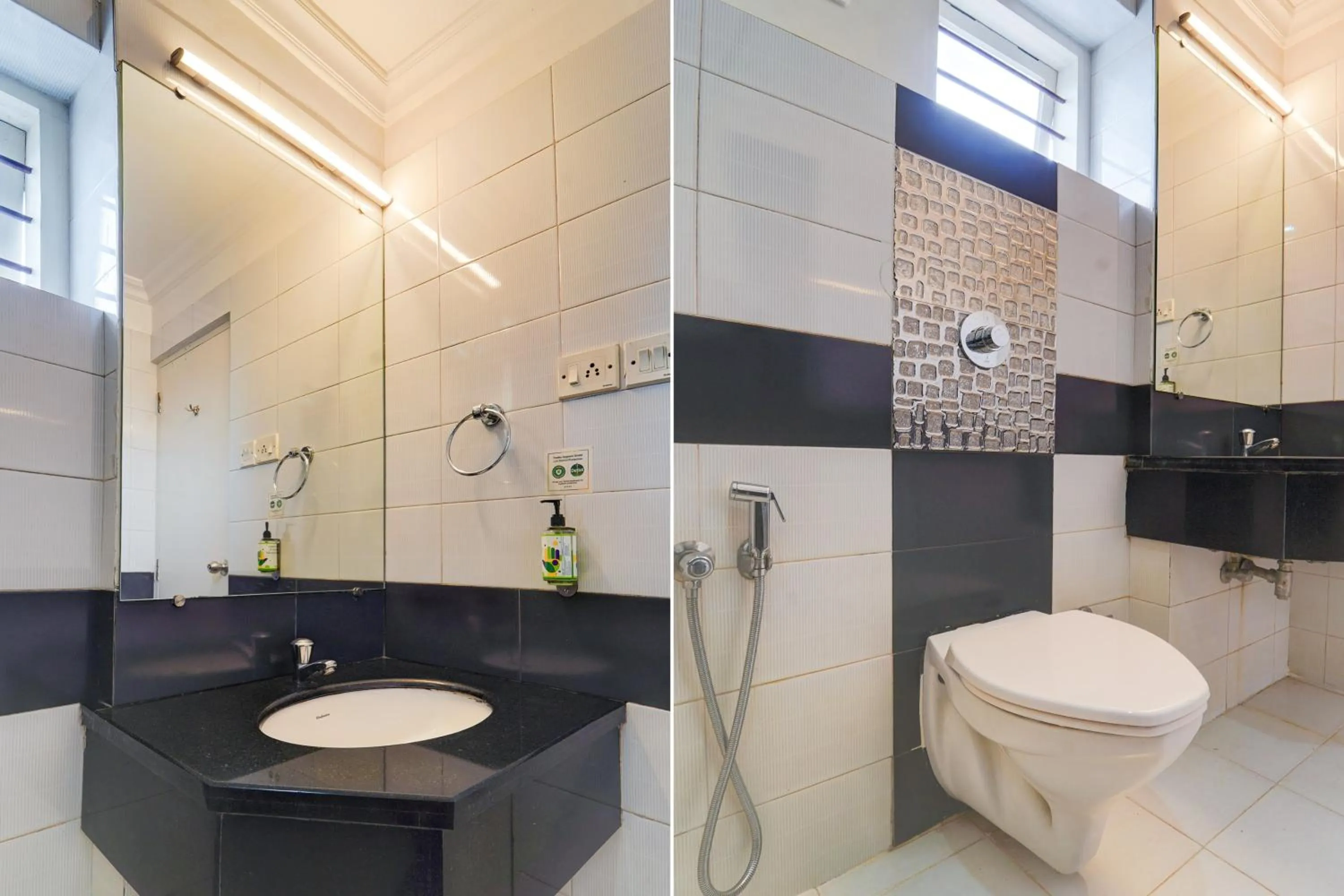 Bathroom in Super Townhouse MG Road Trivandrum Formerly Nandanam Park