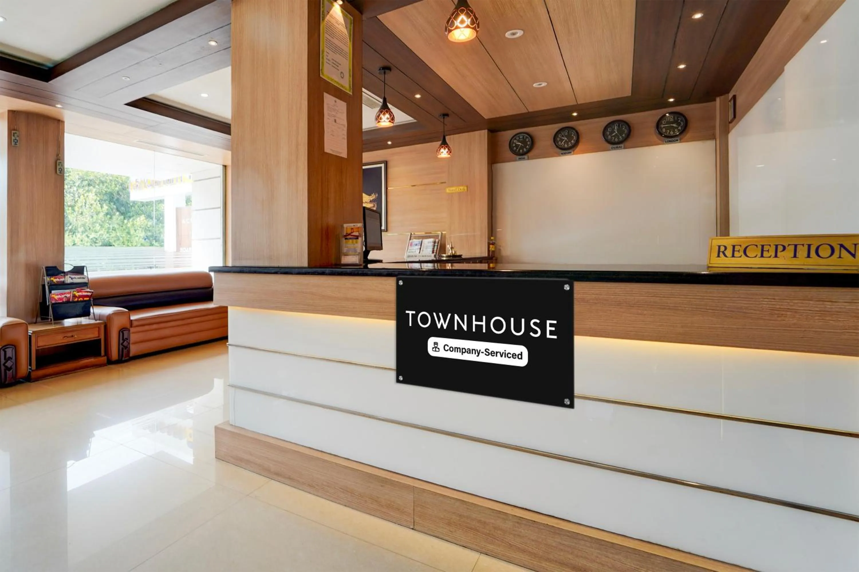 Lobby or reception in Super Townhouse MG Road Trivandrum Formerly Nandanam Park