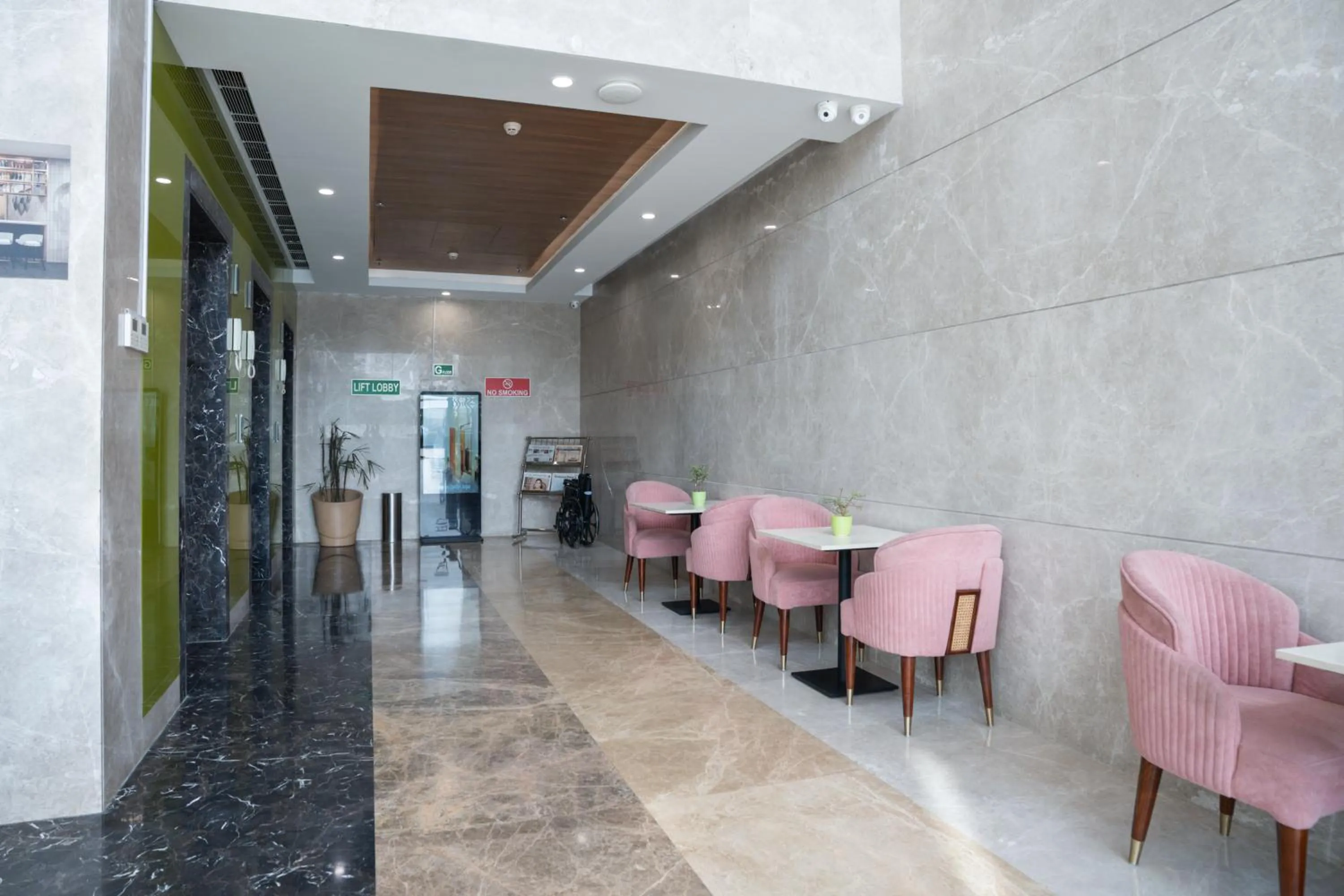 Seating area in AR Suites KLJ Square