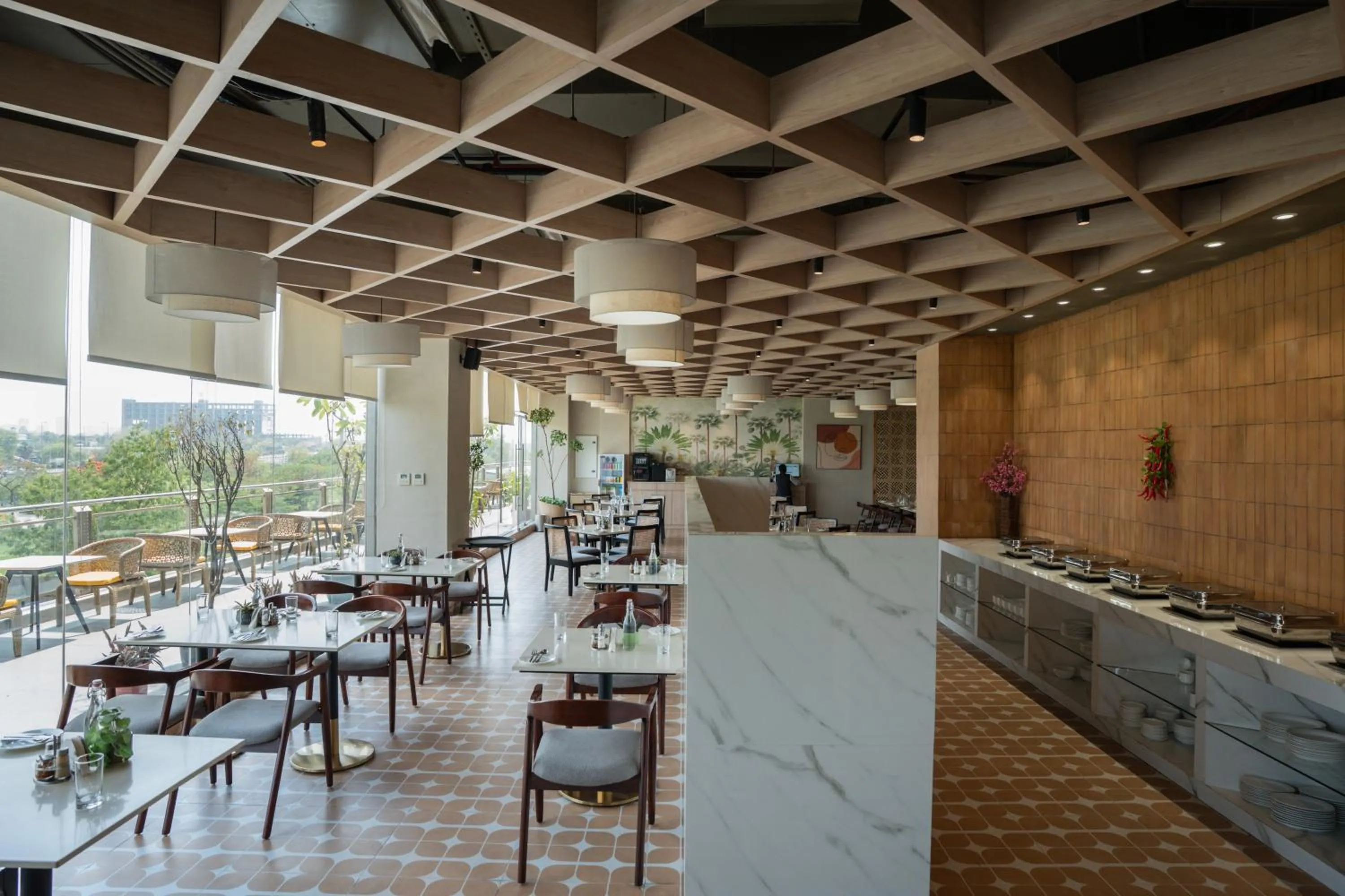 Restaurant/places to eat in AR Suites KLJ Square