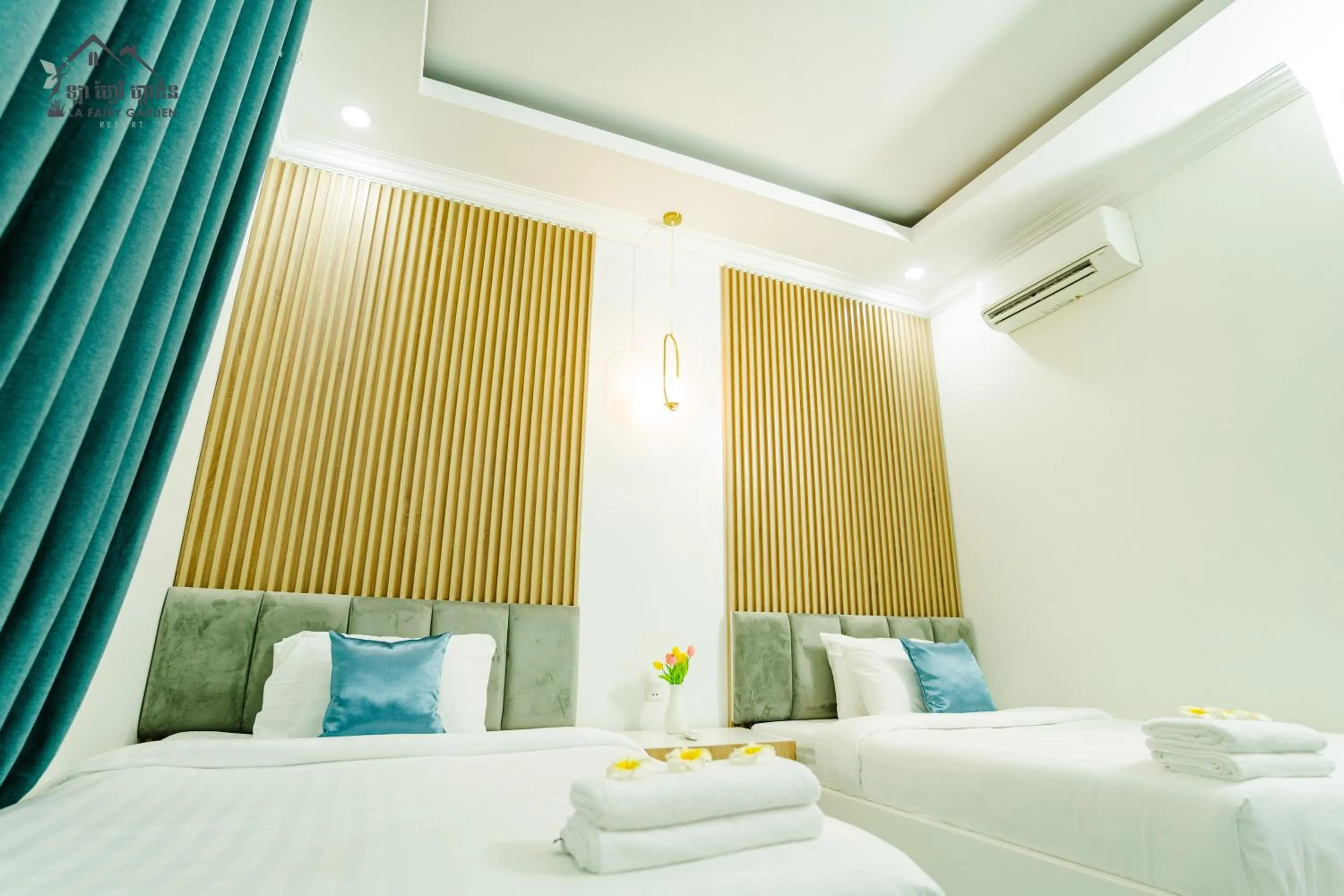 Bedroom, Bed in La Fairy Garden Resort