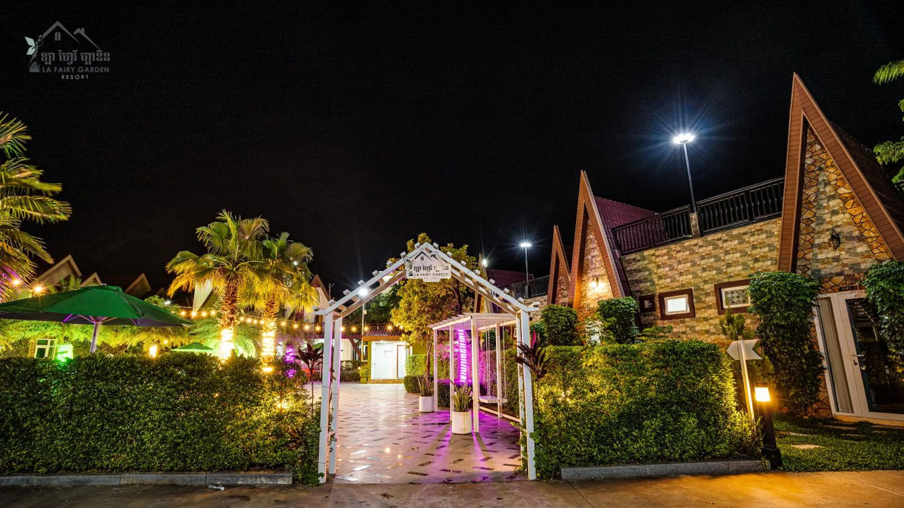 Property building in La Fairy Garden Resort