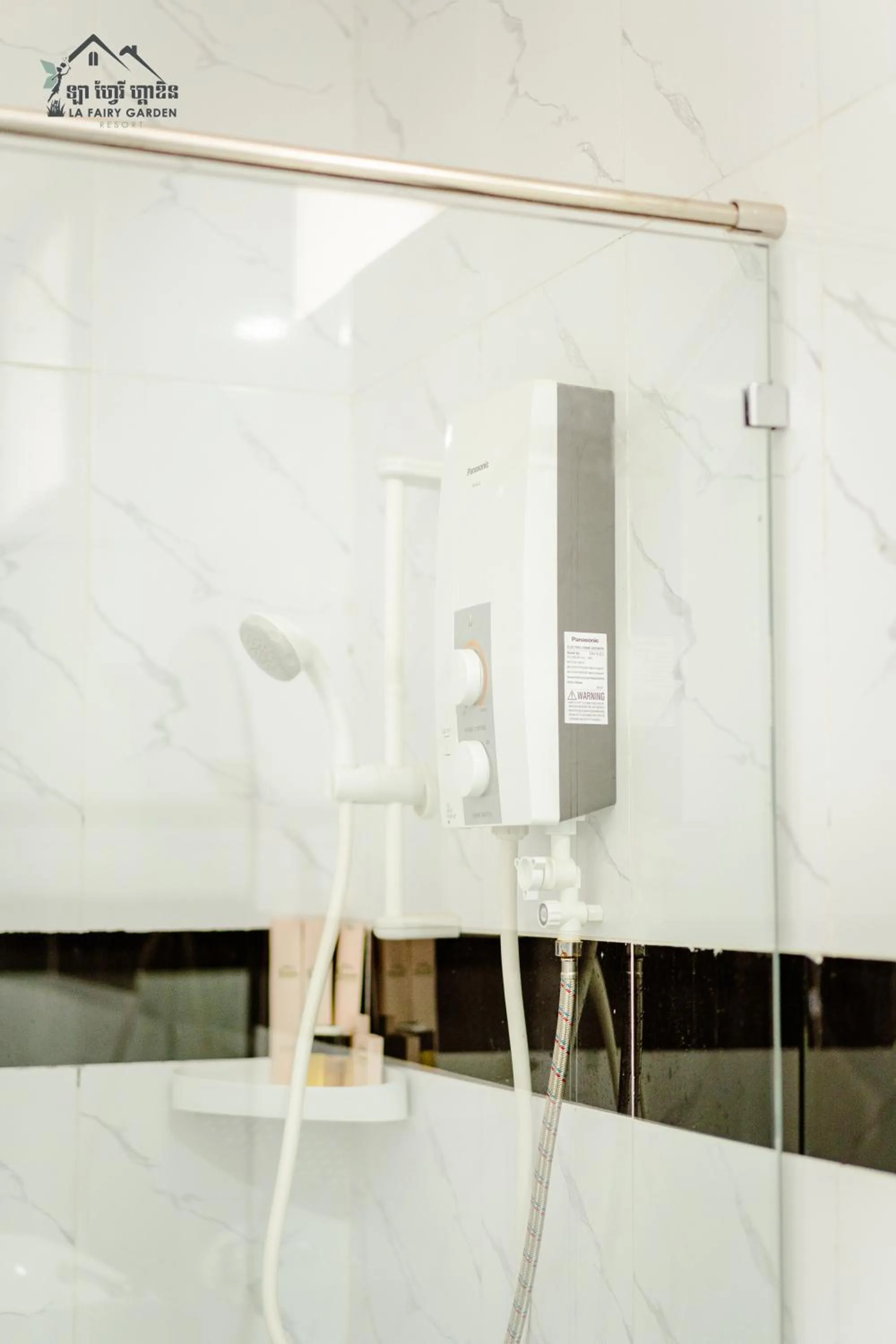 Shower in La Fairy Garden Resort