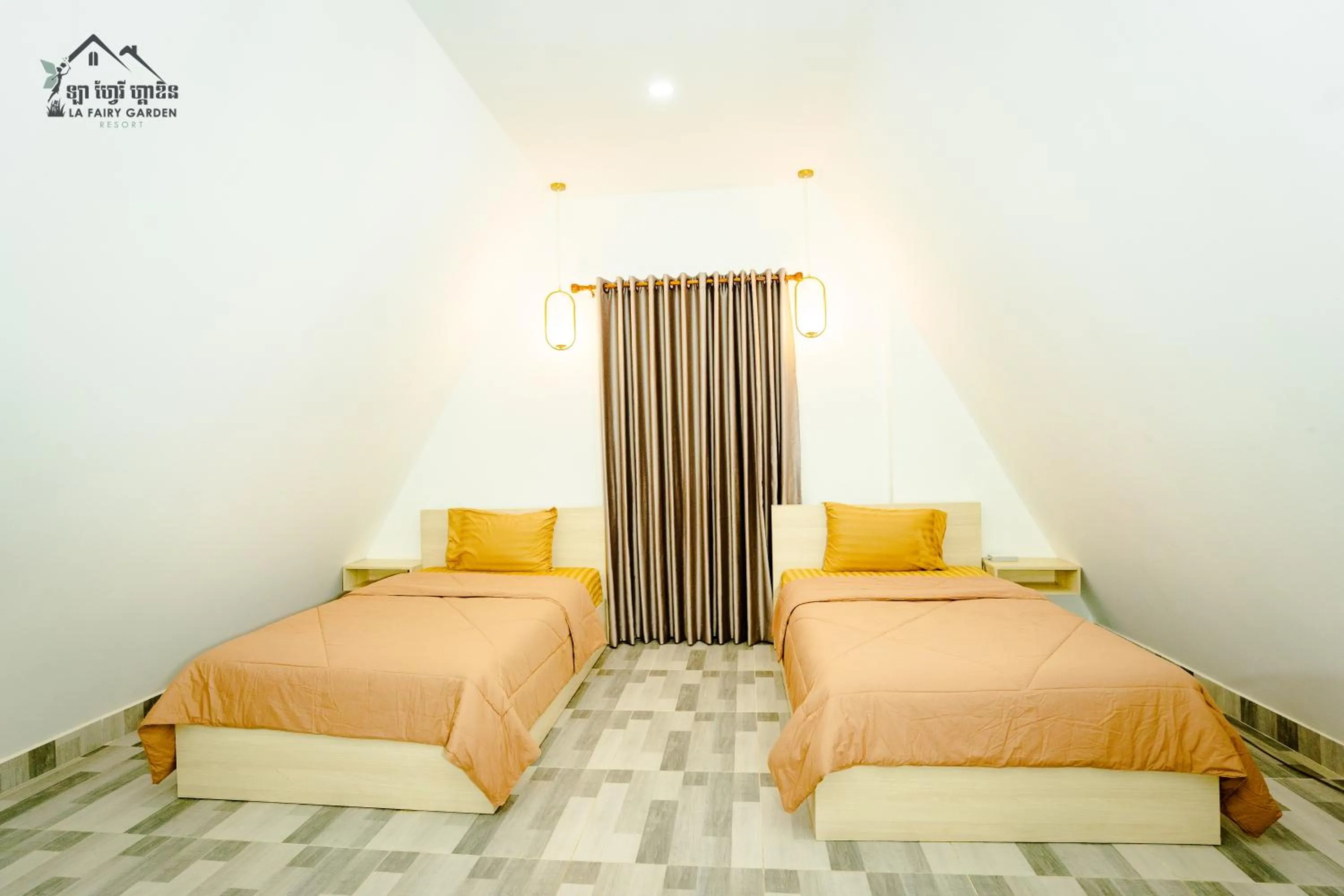 Bedroom, Bed in La Fairy Garden Resort